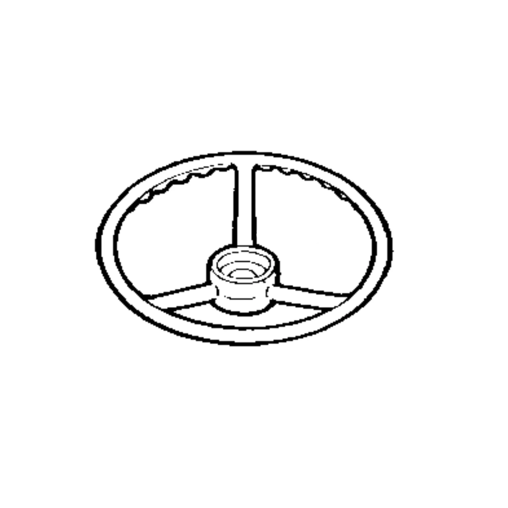 John Deere Steering Wheel - AL207271