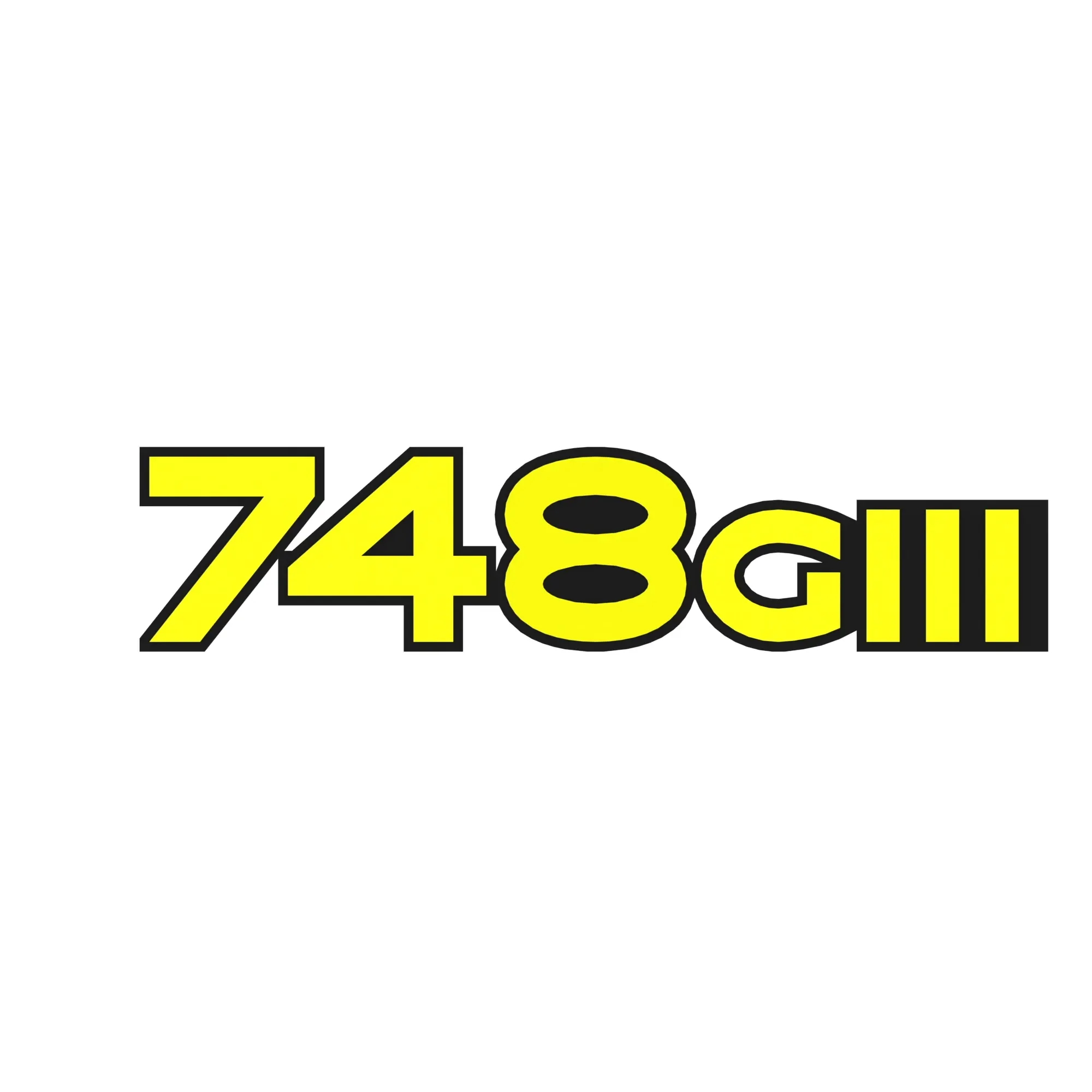 John Deere Model Designator Label, 748G III - T216216