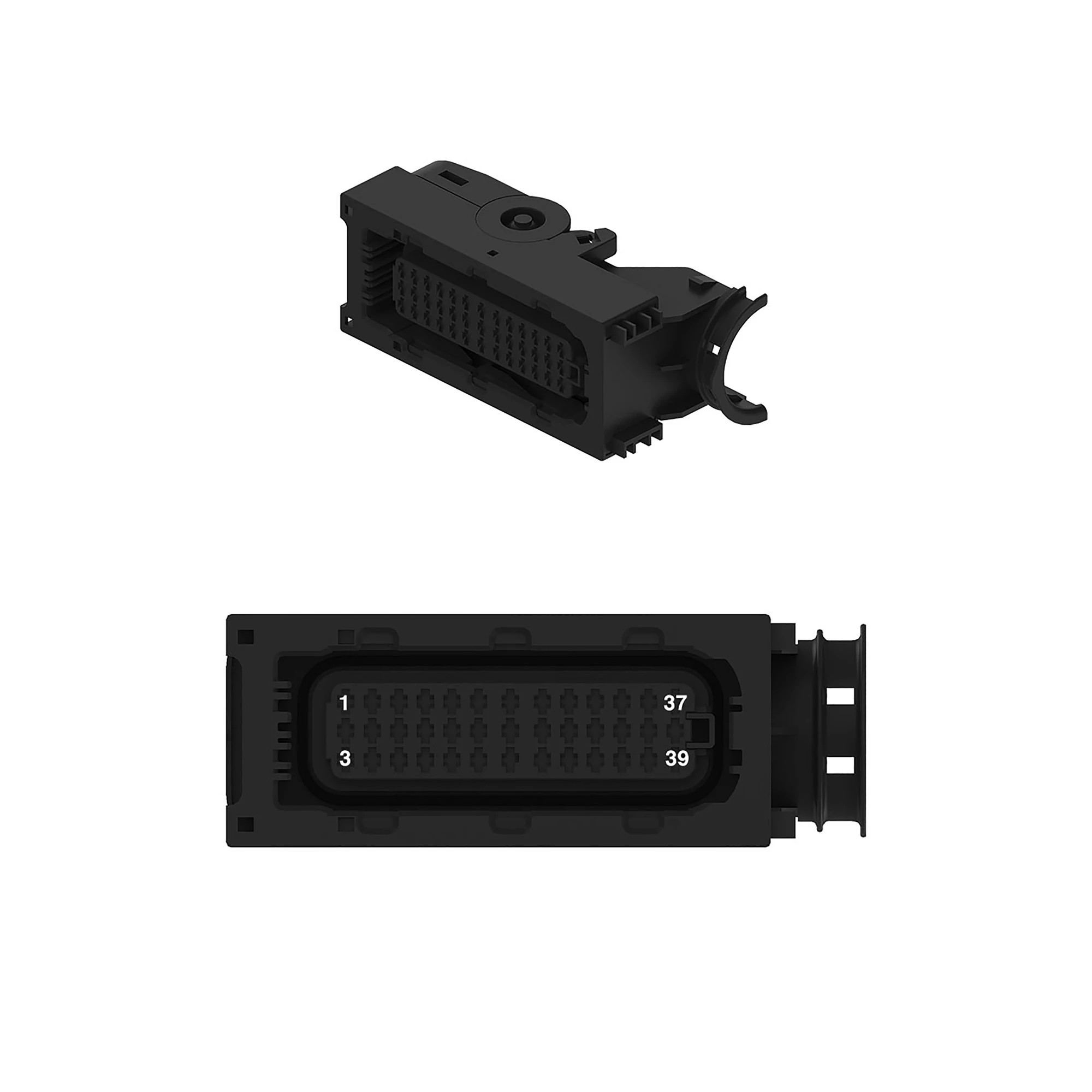 CONN TYCO MCP 39W FS EMGRN PLSTC