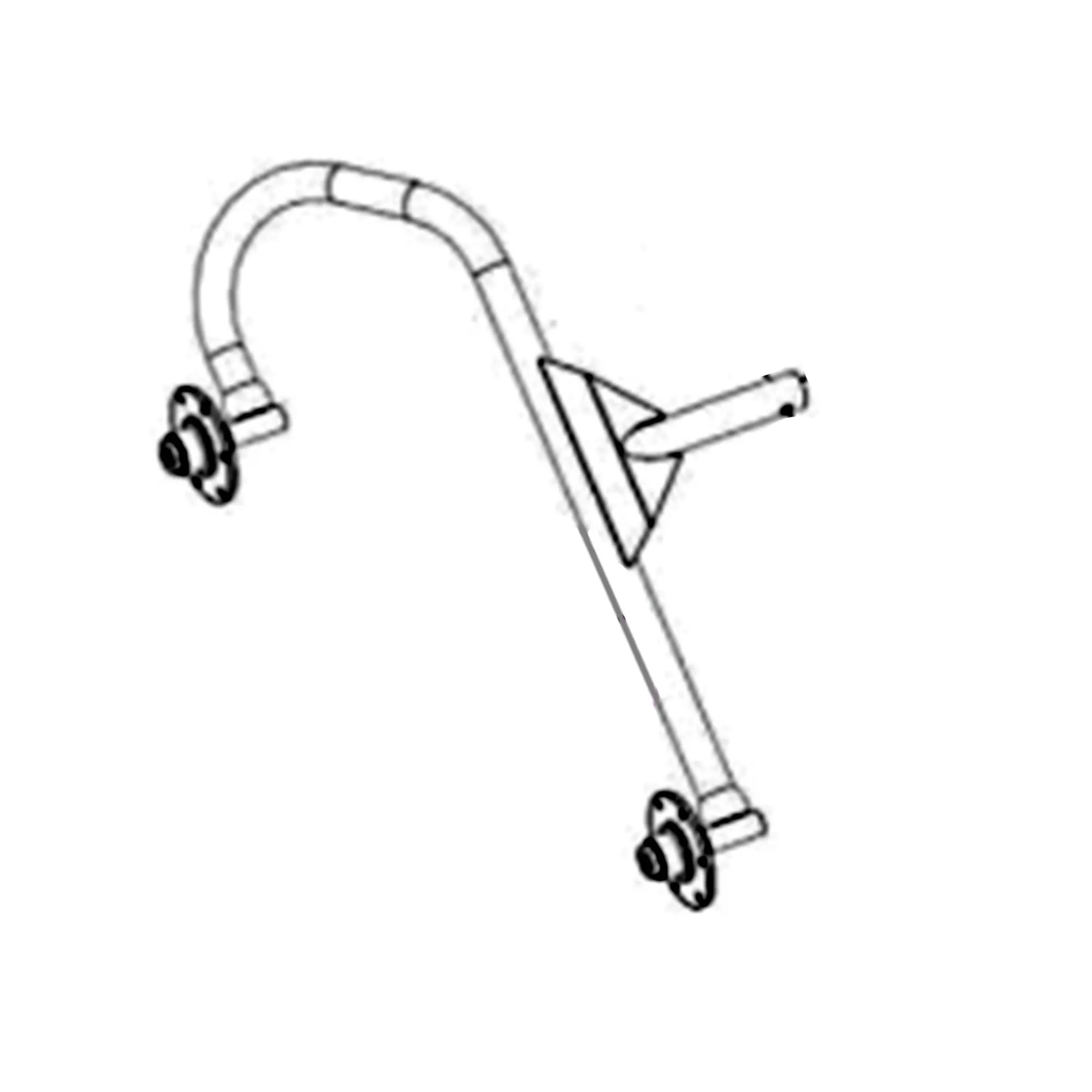 John Deere Cane Dual Wing Frame, Right Side - 5HP71432