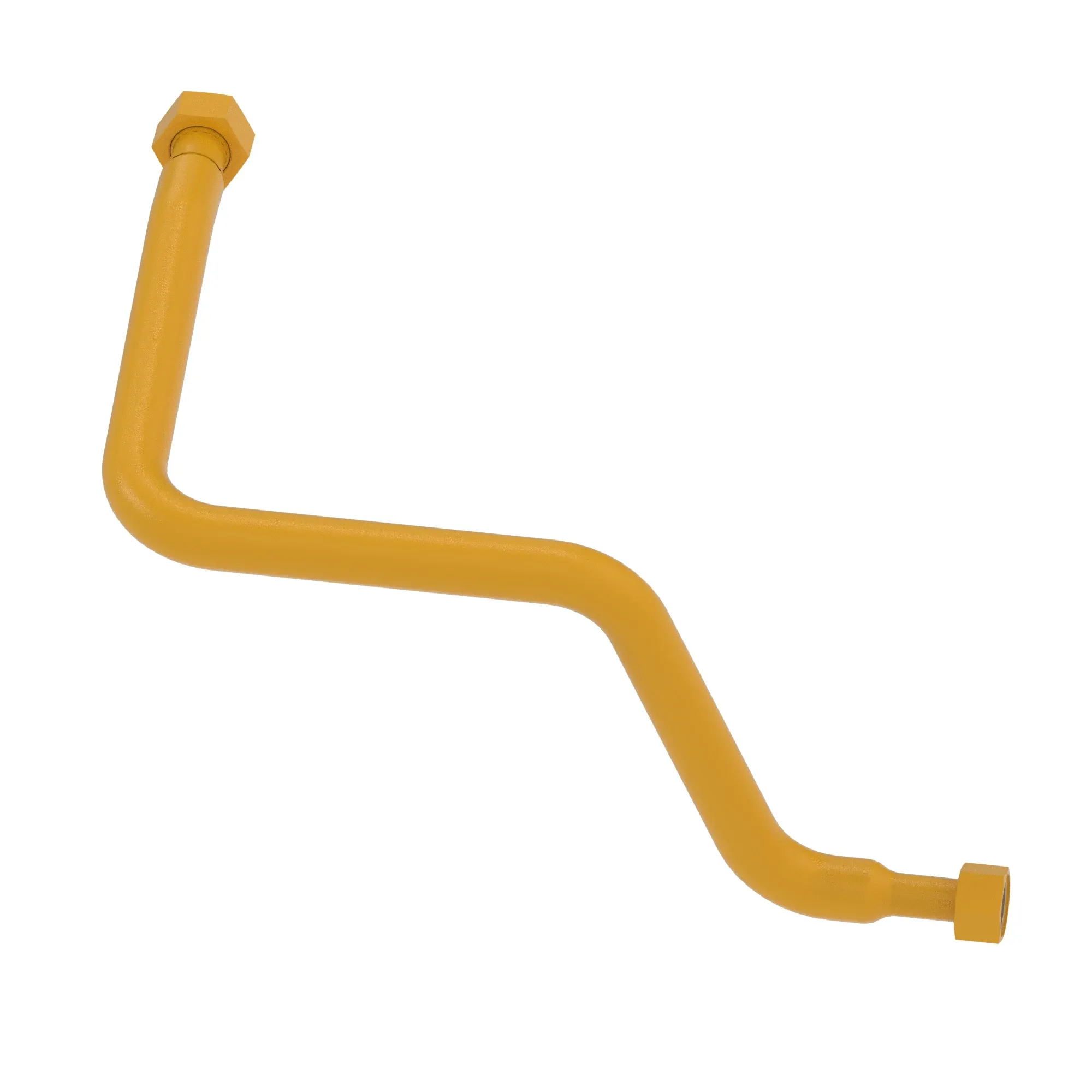 John Deere Hydraulic Cooler Bypass Oil Line - AT471734