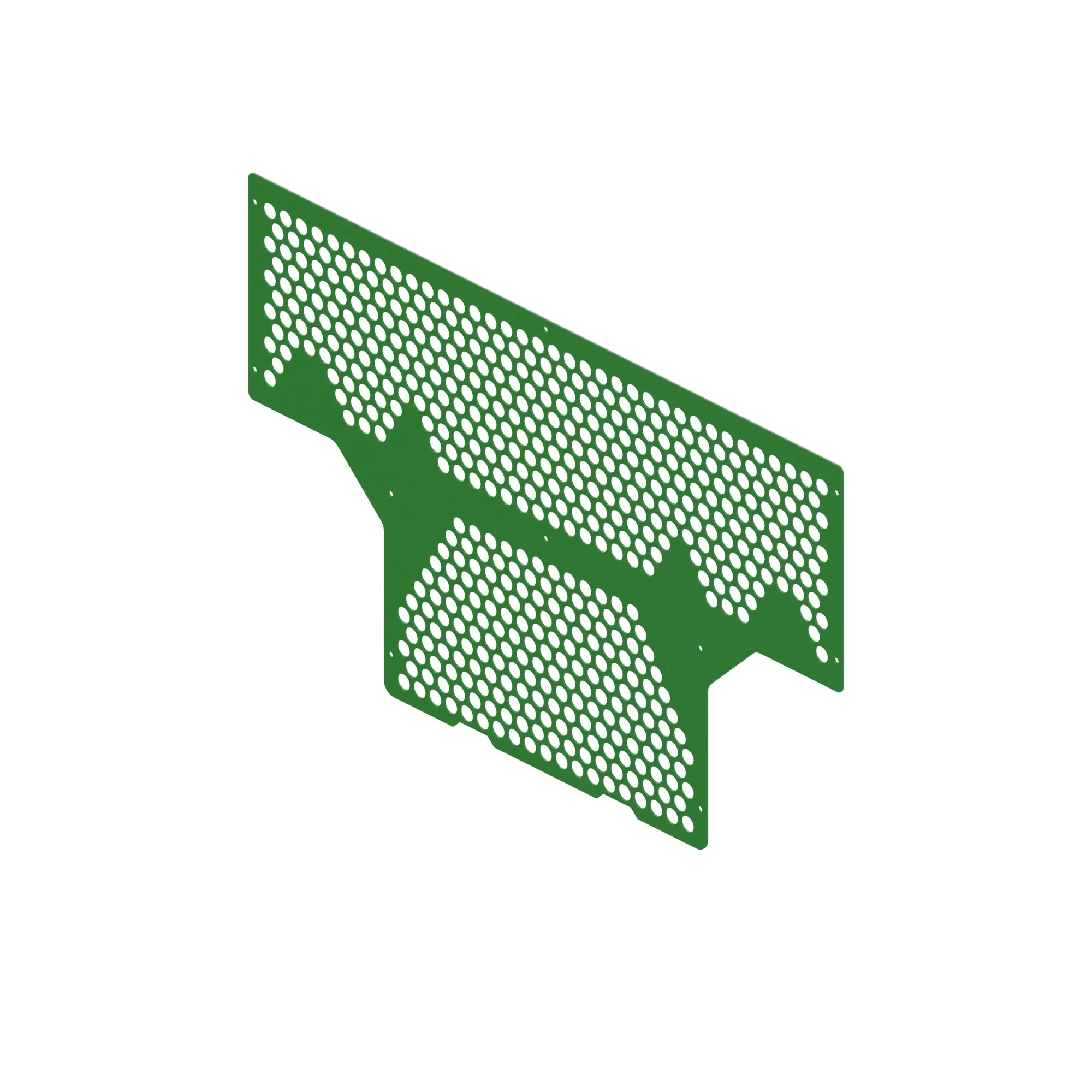 PLATE, TOP HOOD SCREEN - 3X4 BLOWER