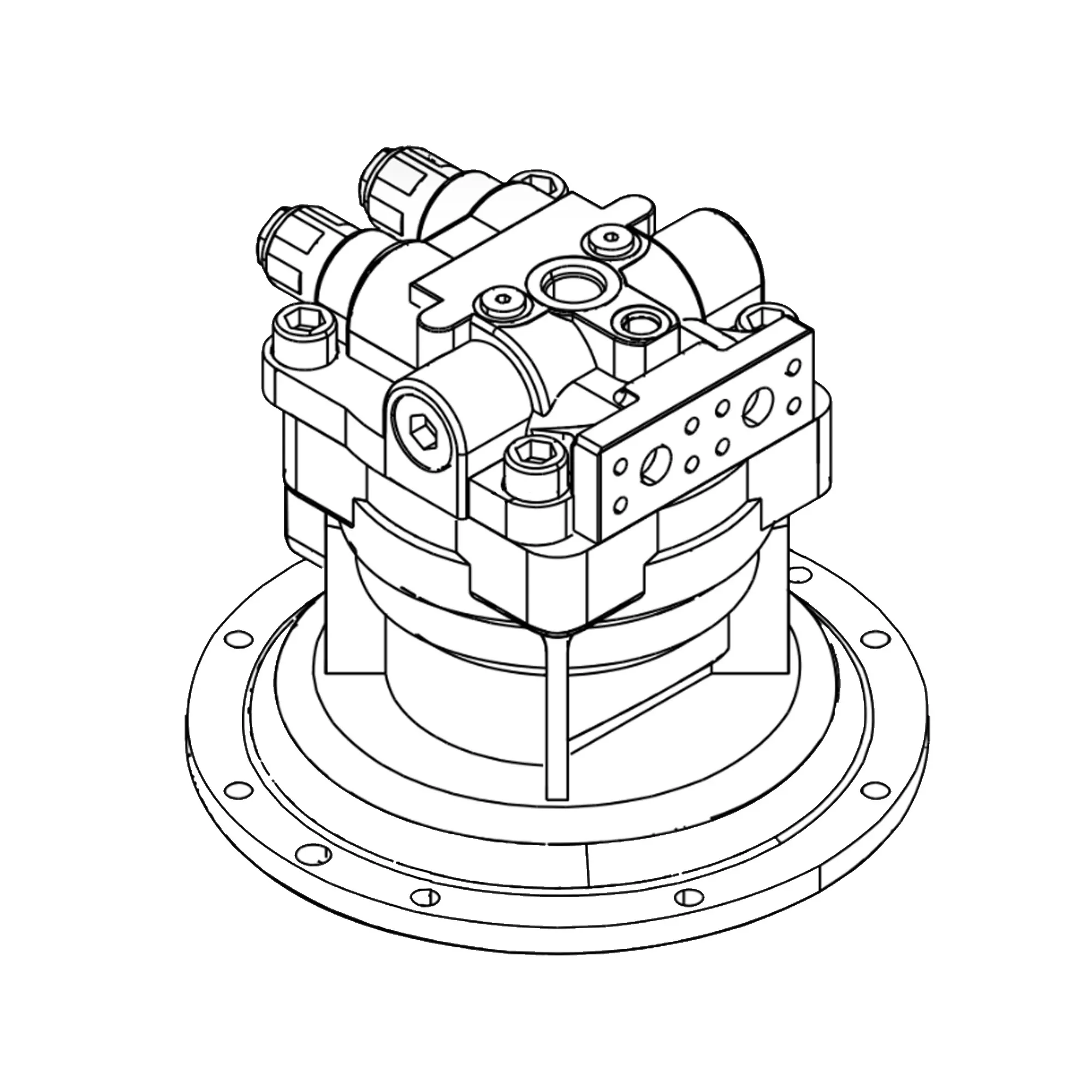 John Deere Reman REMAN Hydraulic Swing Motor - PG200043