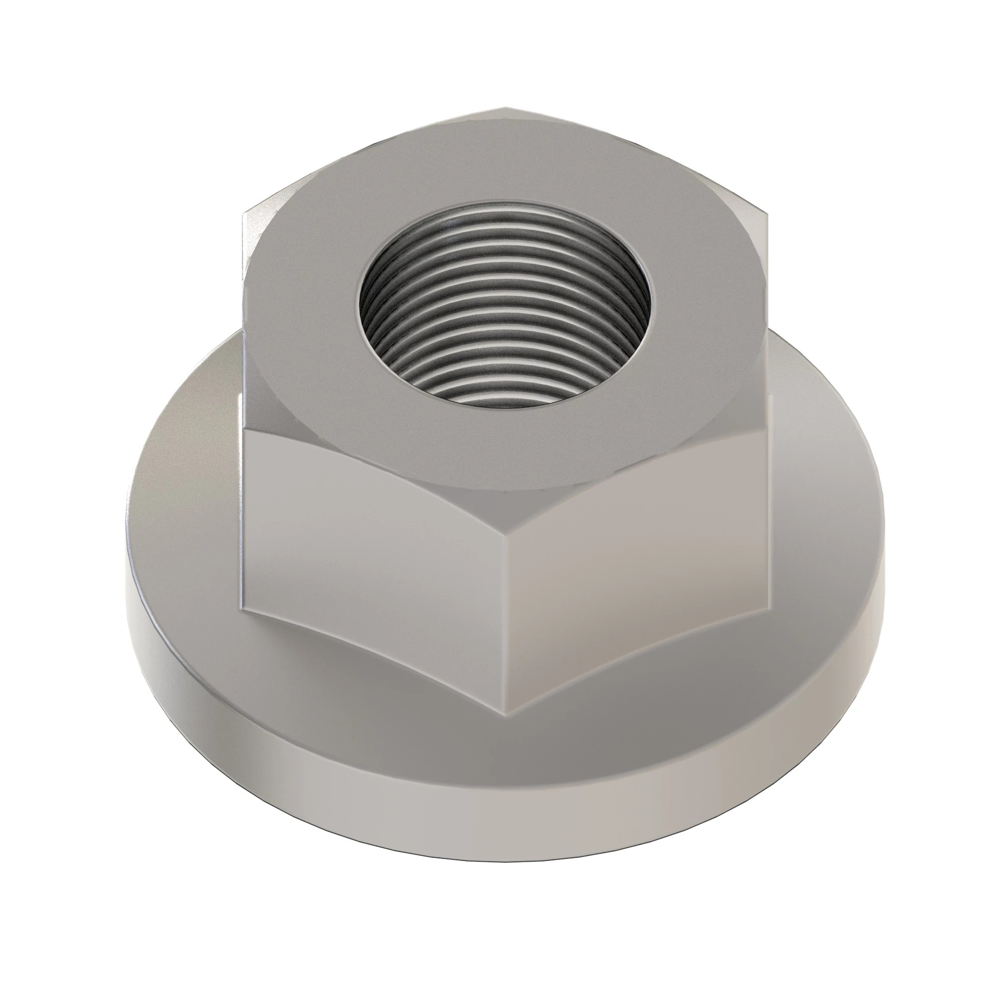 John Deere Flange Lock Nut, 3/8" - KK76931