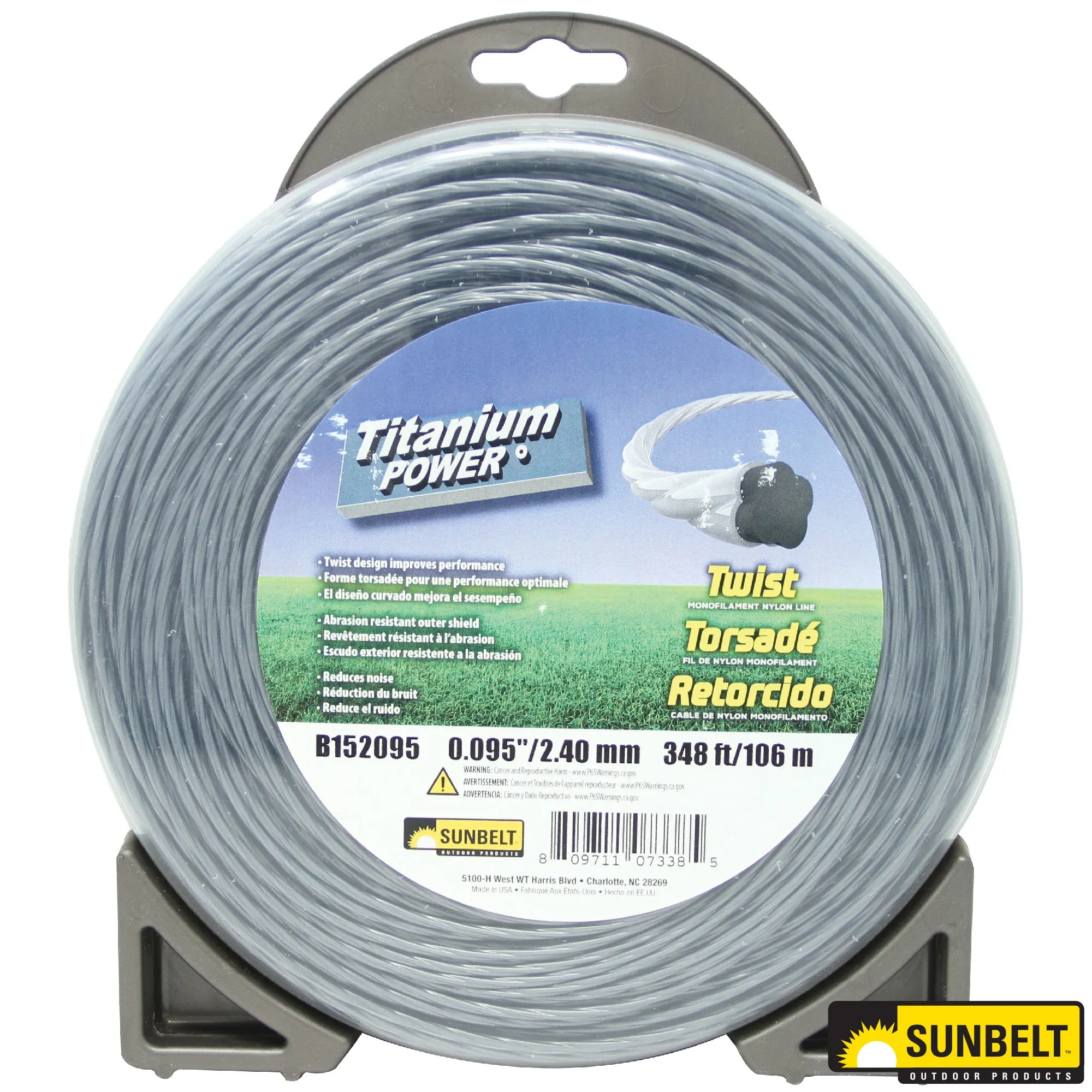 John Deere Twist Titanium Power Trimmer Cutting Line - B152095