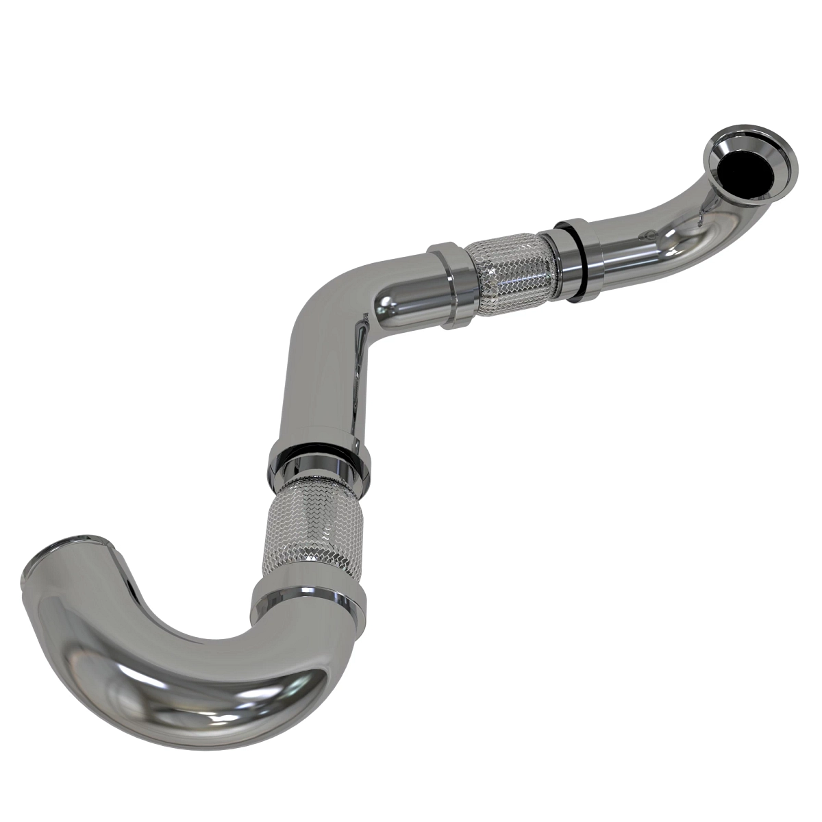 Exhaust Pipe, 6.8L Dual Turbo, Tts