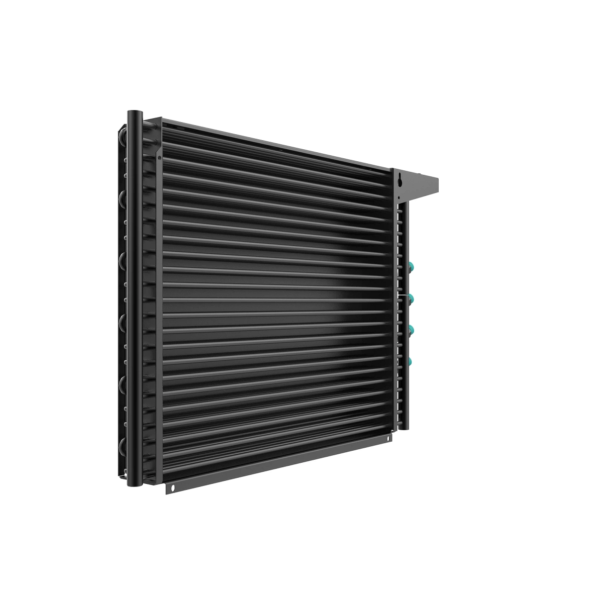Oil Cooler-4 Pass, Auxilary