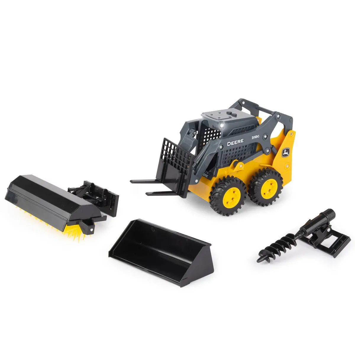 "1/16 Big Farm 318G Skid Steer Set"