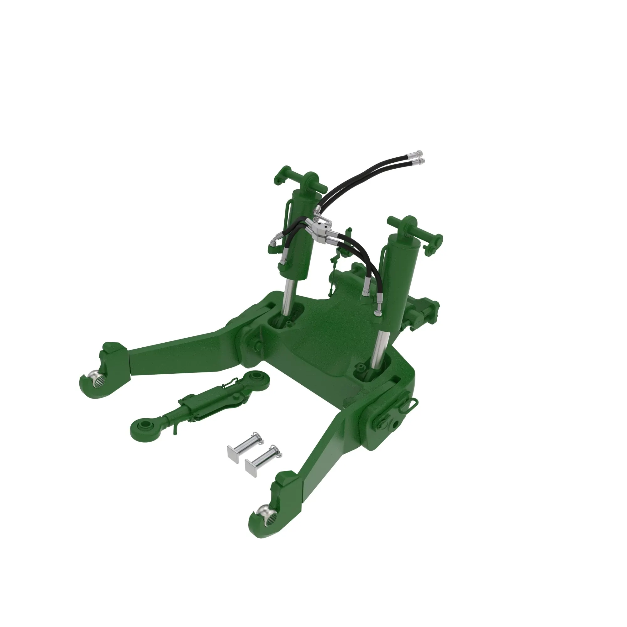 John Deere Light-Duty Front Hitch Carrier Attachment - BRE10304