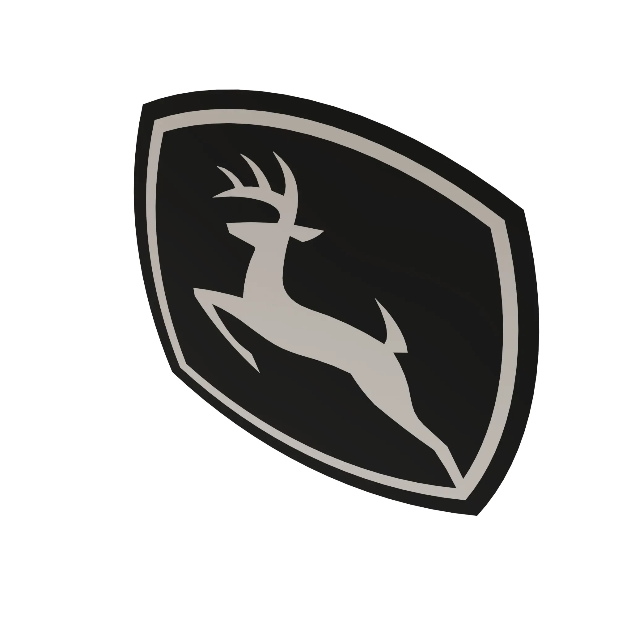 John Deere Leaping Deer design Label - JD8040