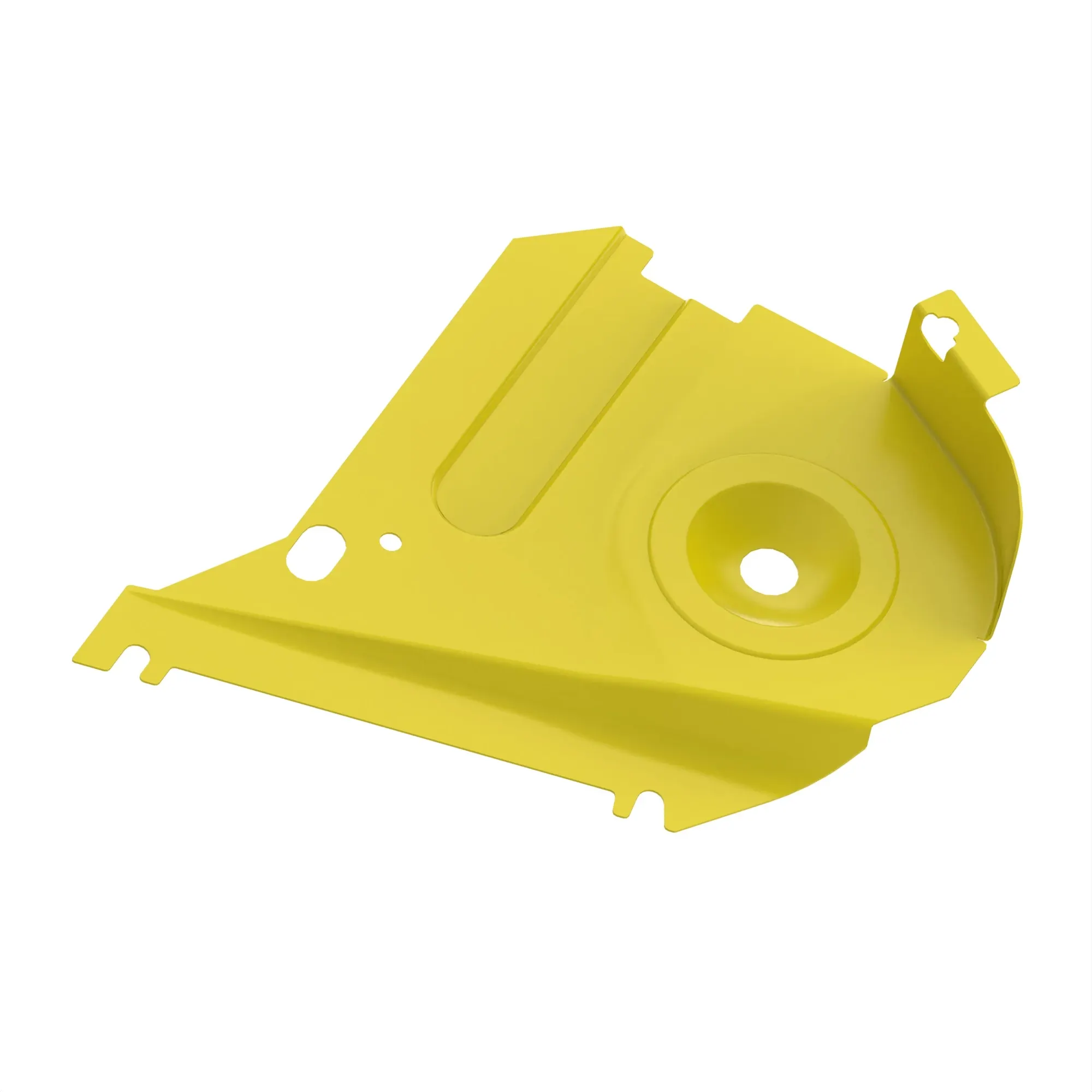 John Deere Discharge Chute Right Side Shield - M133392