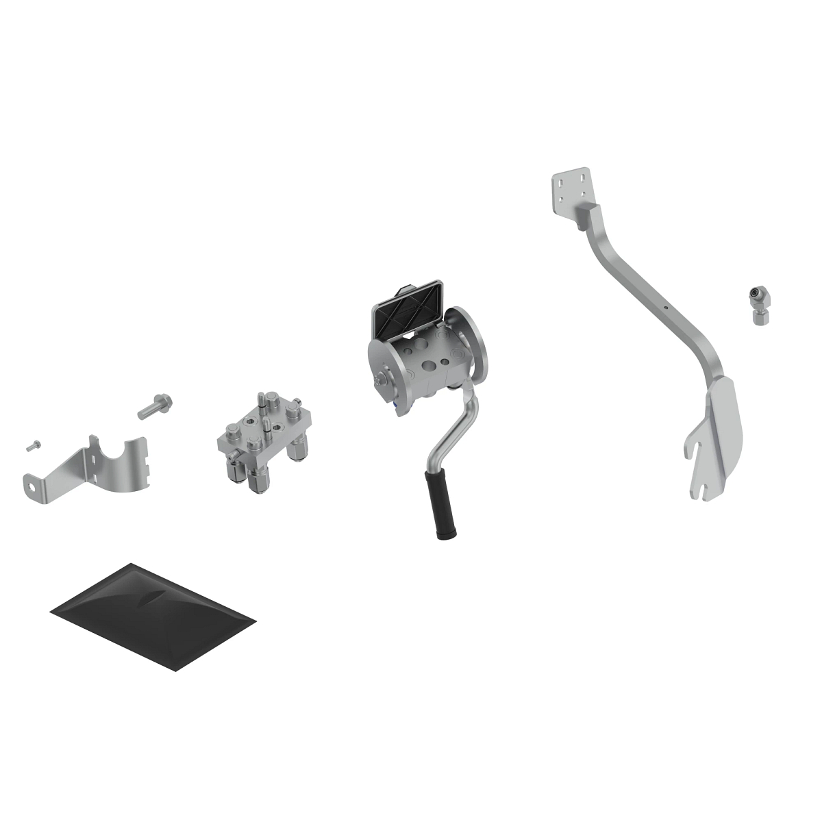John Deere Two Function Single-Point Hydraulic Quick-Connect Multi-Coupler Attachment - BW16254