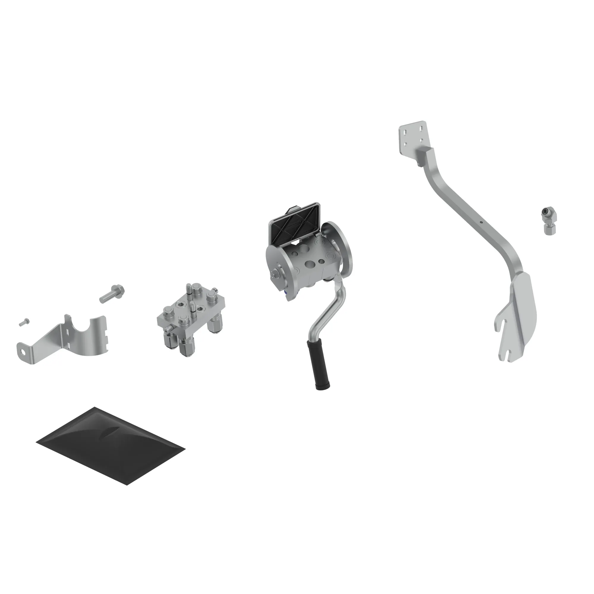 John Deere Two Function Single-Point Hydraulic Quick-Connect Multi-Coupler Attachment - BW16254