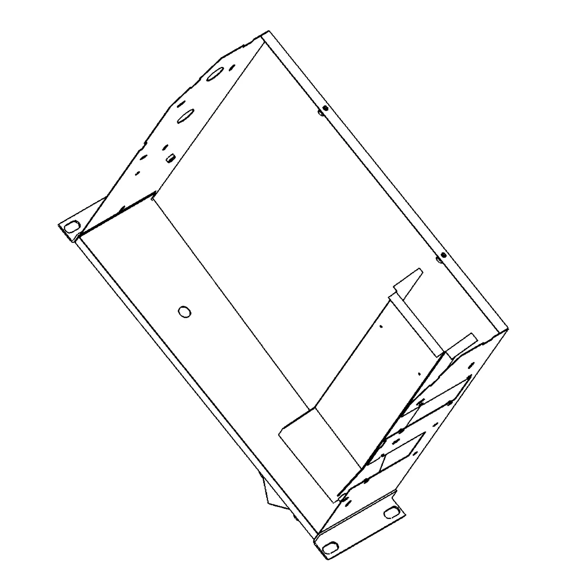 John Deere Bottom Cover Plate - AT456149