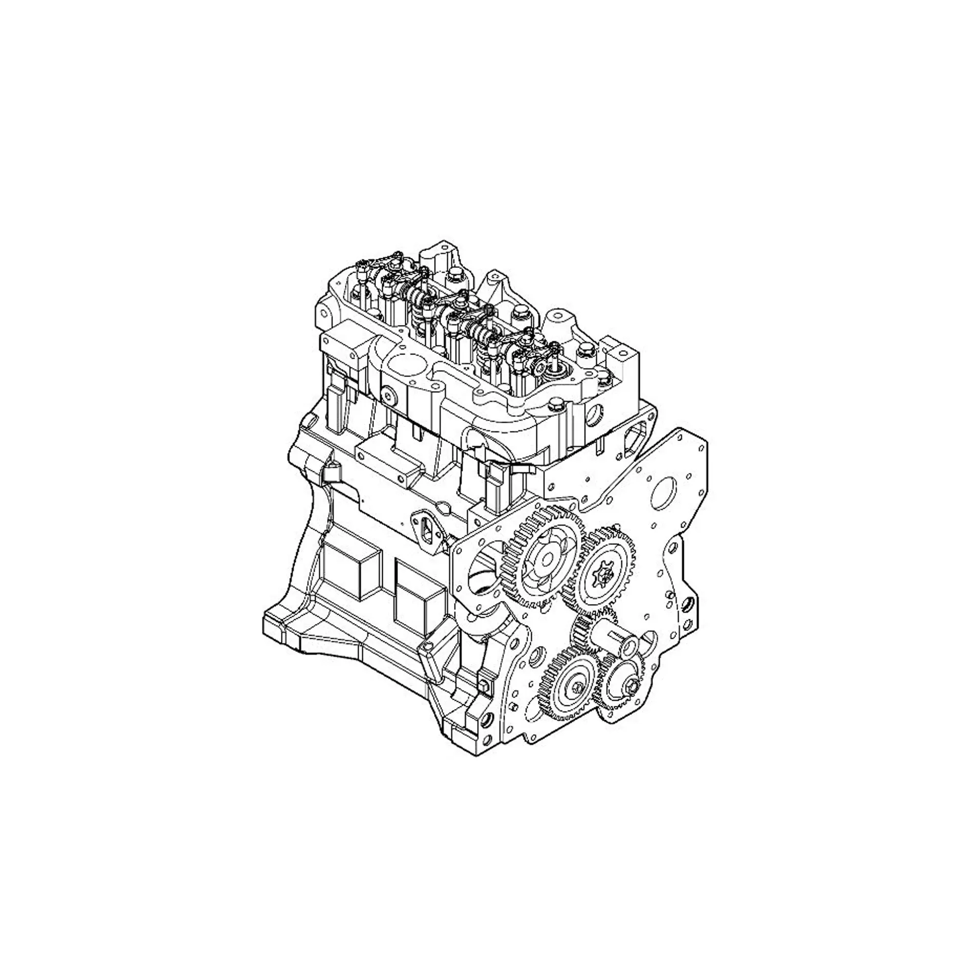 John Deere Reman REMAN Complete Block Assembly, 2.9 Liter - SE501489