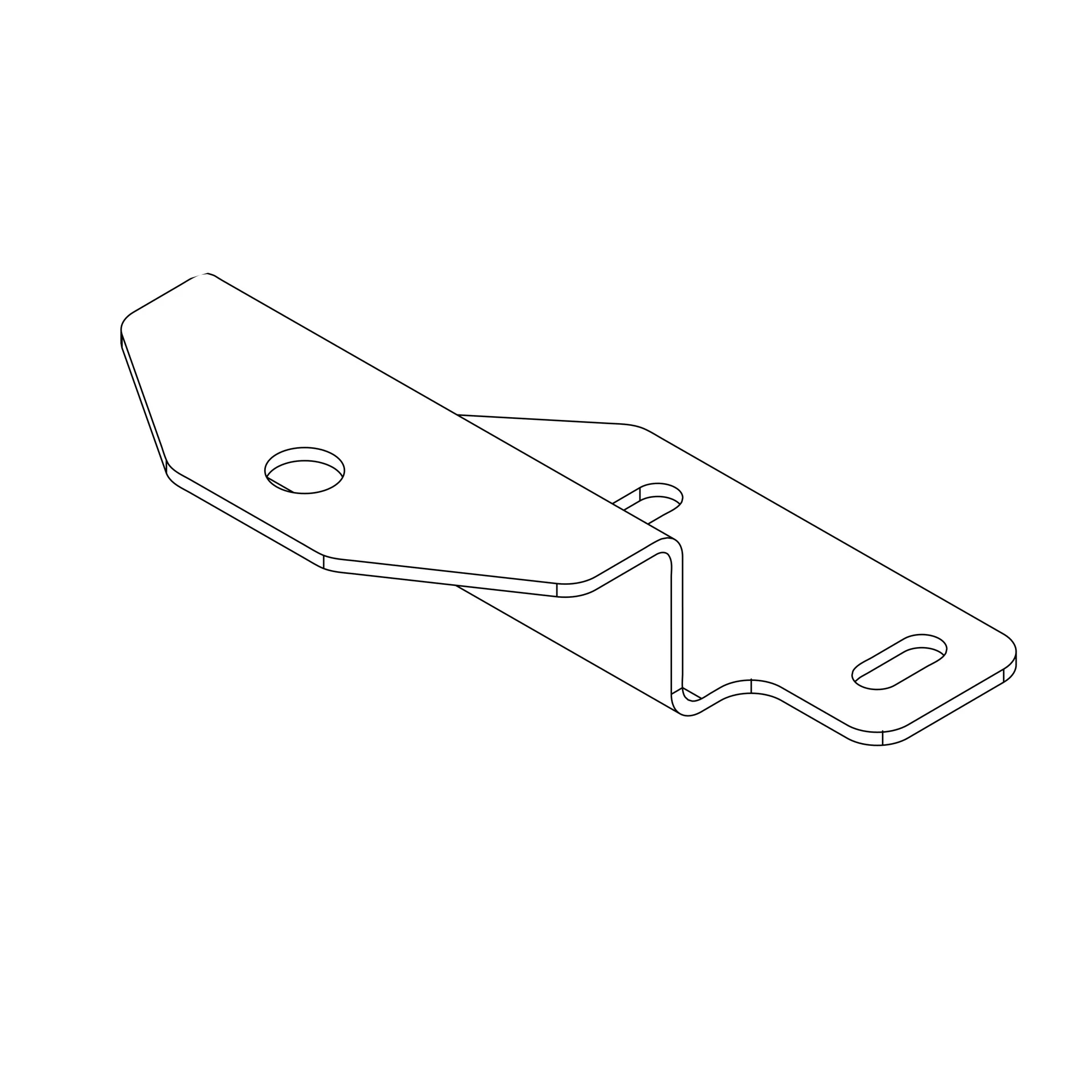 John Deere Spray Pipe Bracket - KK47878