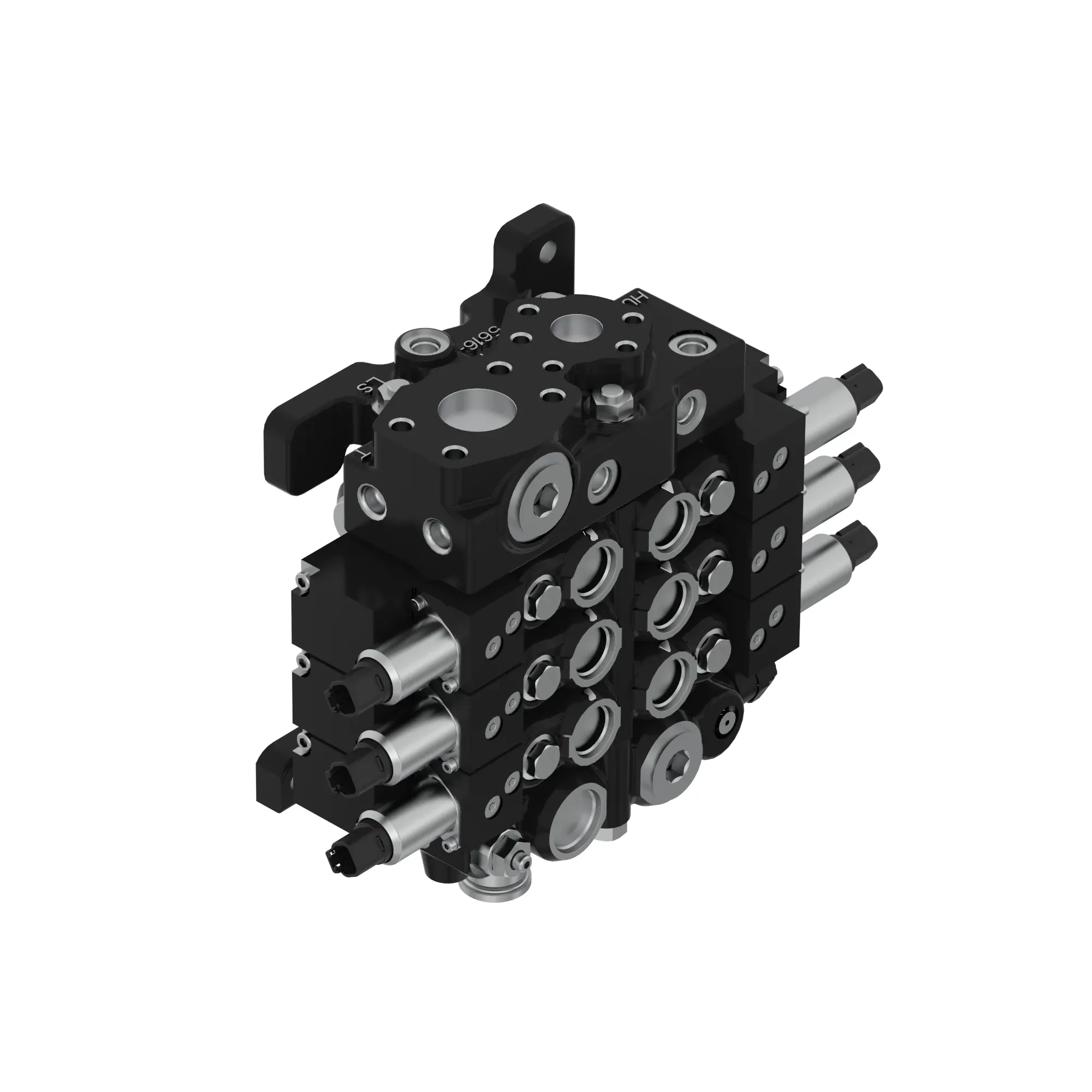SPOOL VALVE, VALVE, 3-SECTION