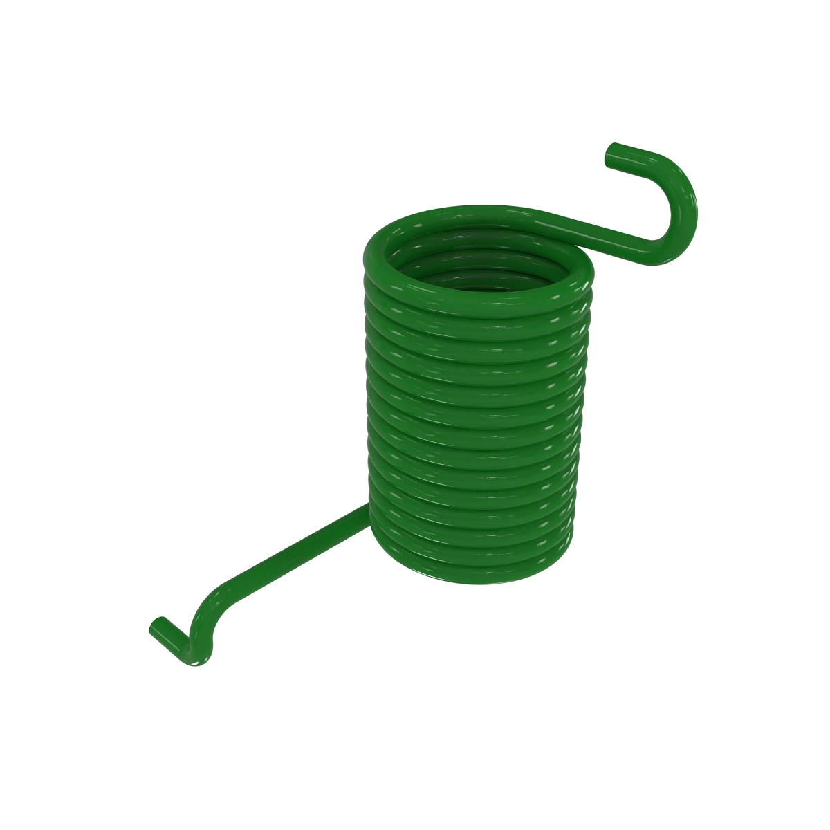 Extension Spring, Torsion LH