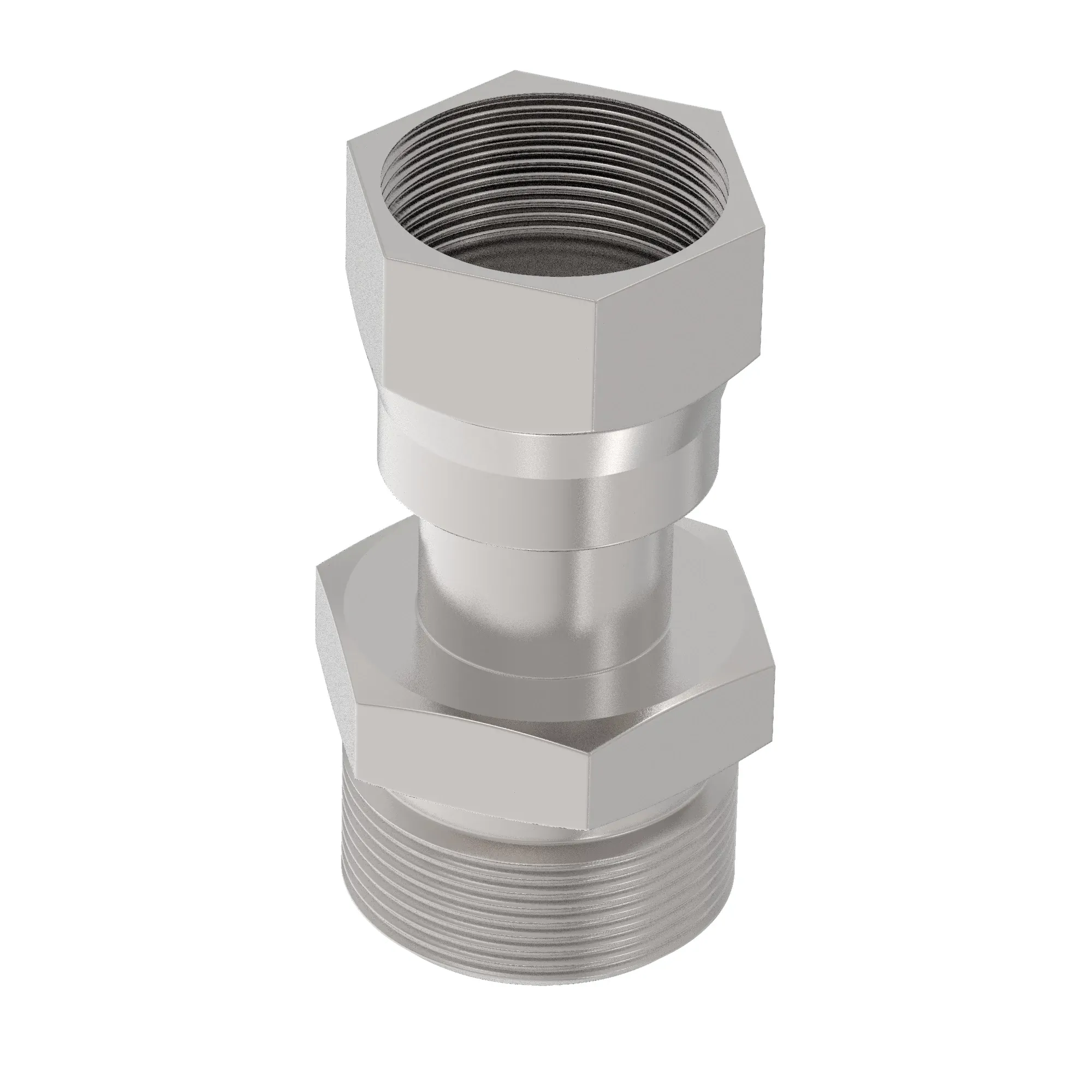 John Deere Straight Swivel Tube Adapter Fitting - T228958