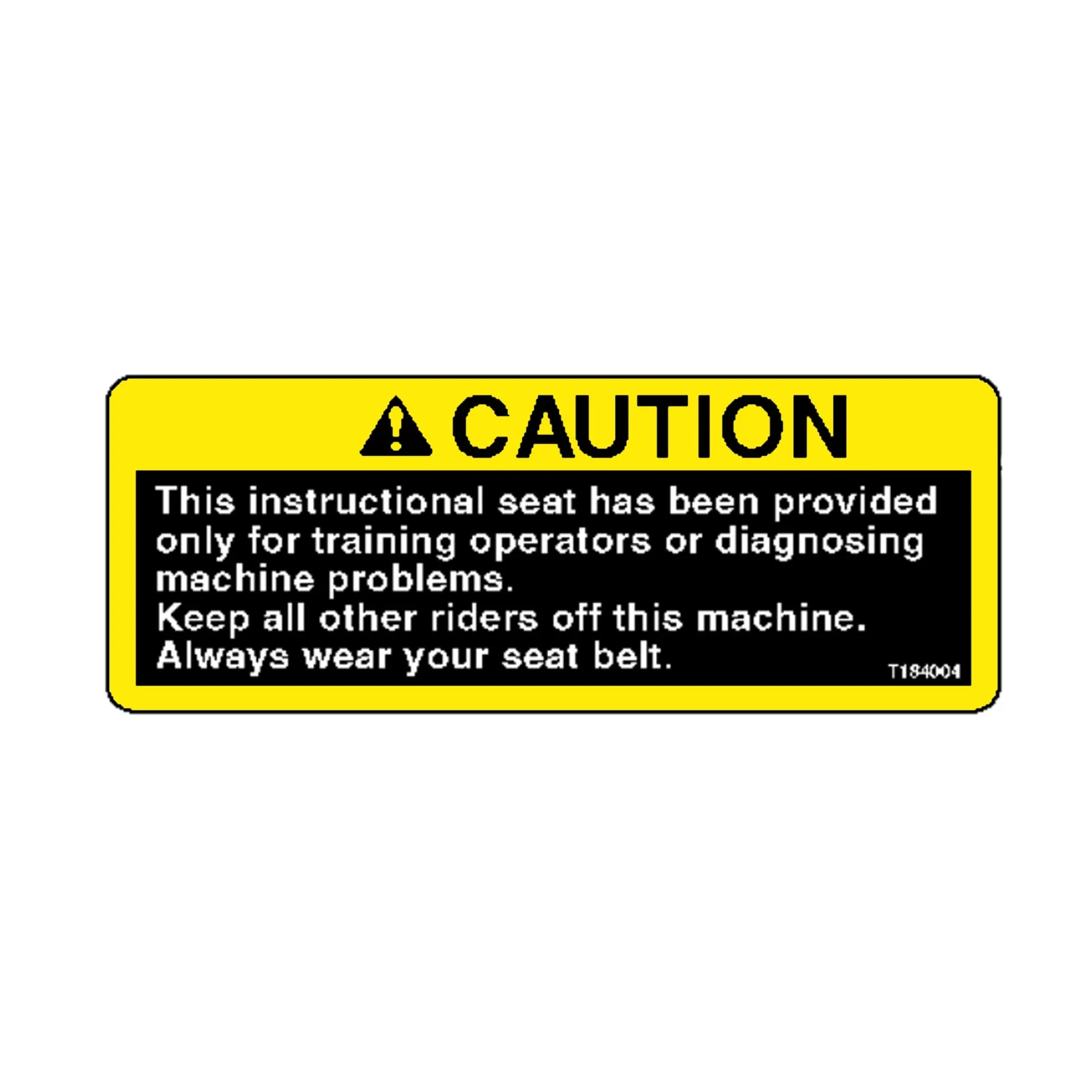 Label, Caution, Instructional