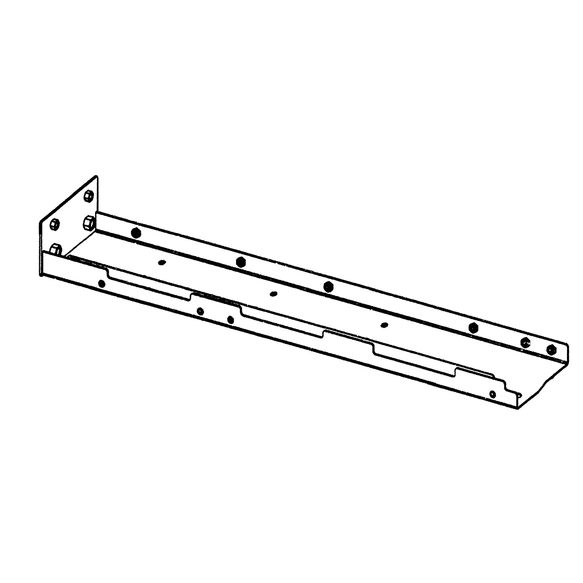 John Deere Engine Cooling Package Support, Right Side - AT195847