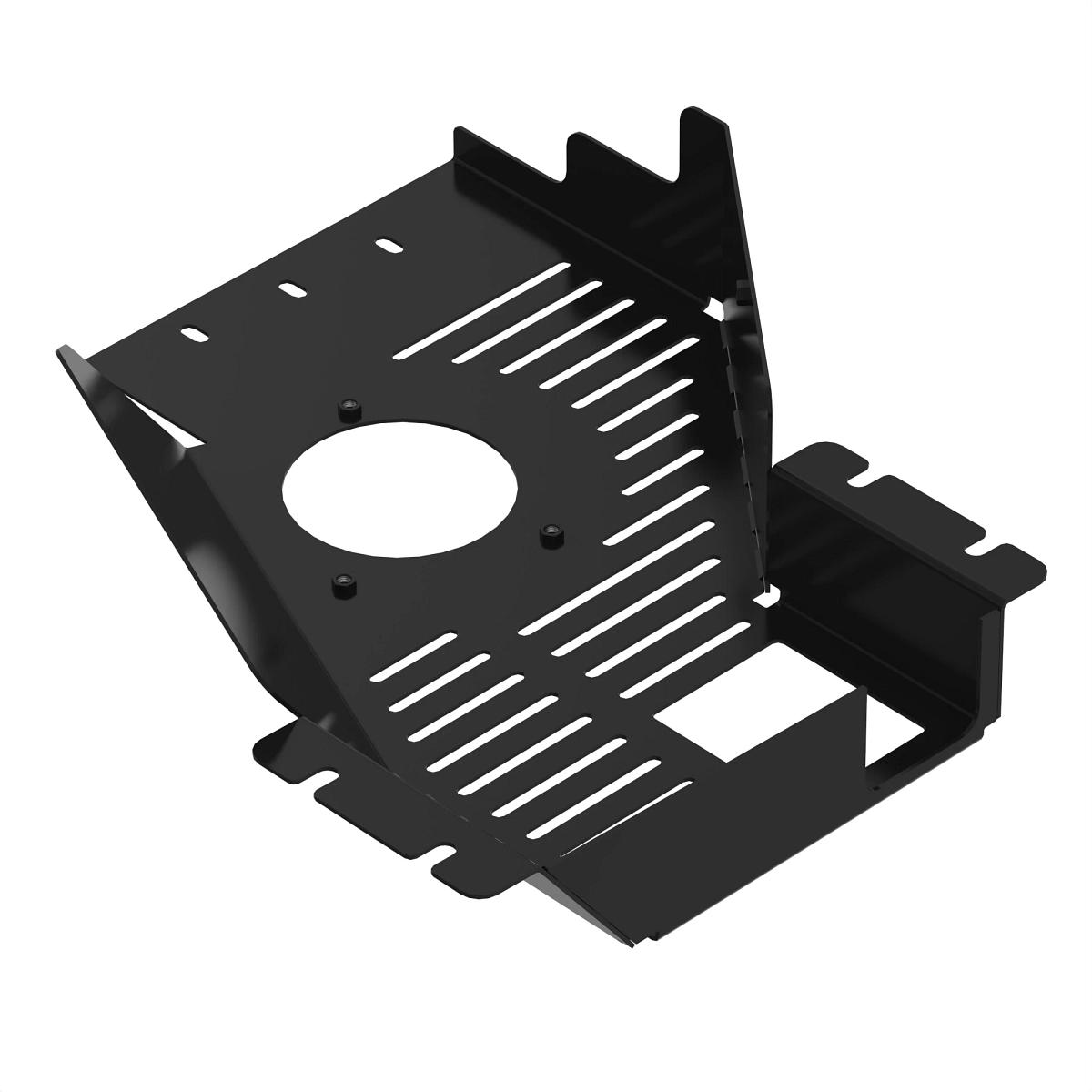 Bracket, LH Shield, Tank Crossover