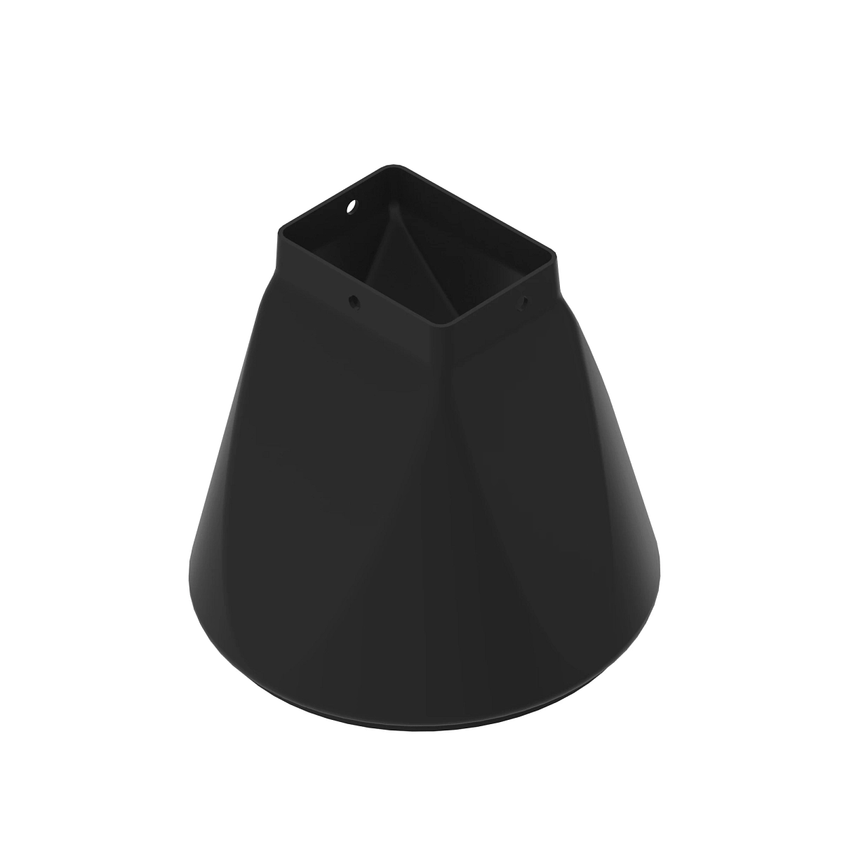 Shield-Cone Straw Spreader