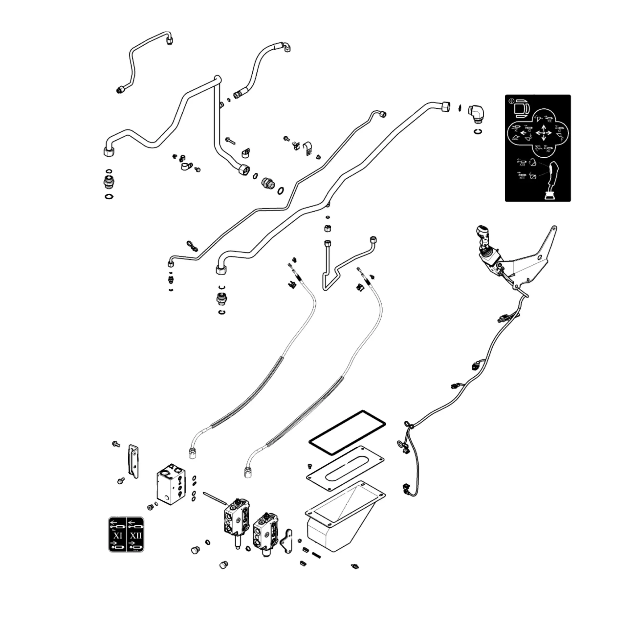 John Deere Dual Mid Selective Control Valve - BSJ10236