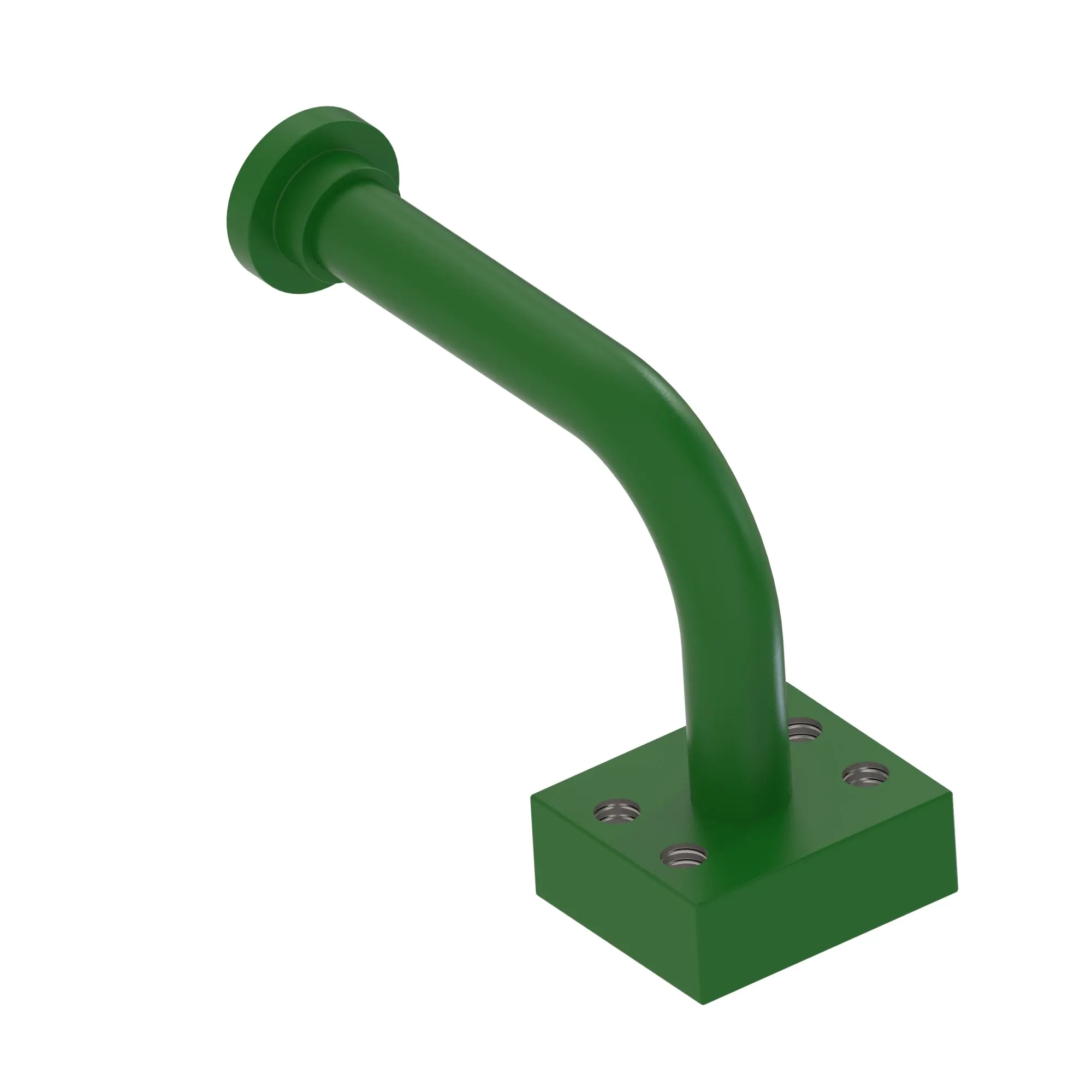 John Deere Base Cutter Motor Oil Tube - AXT18684