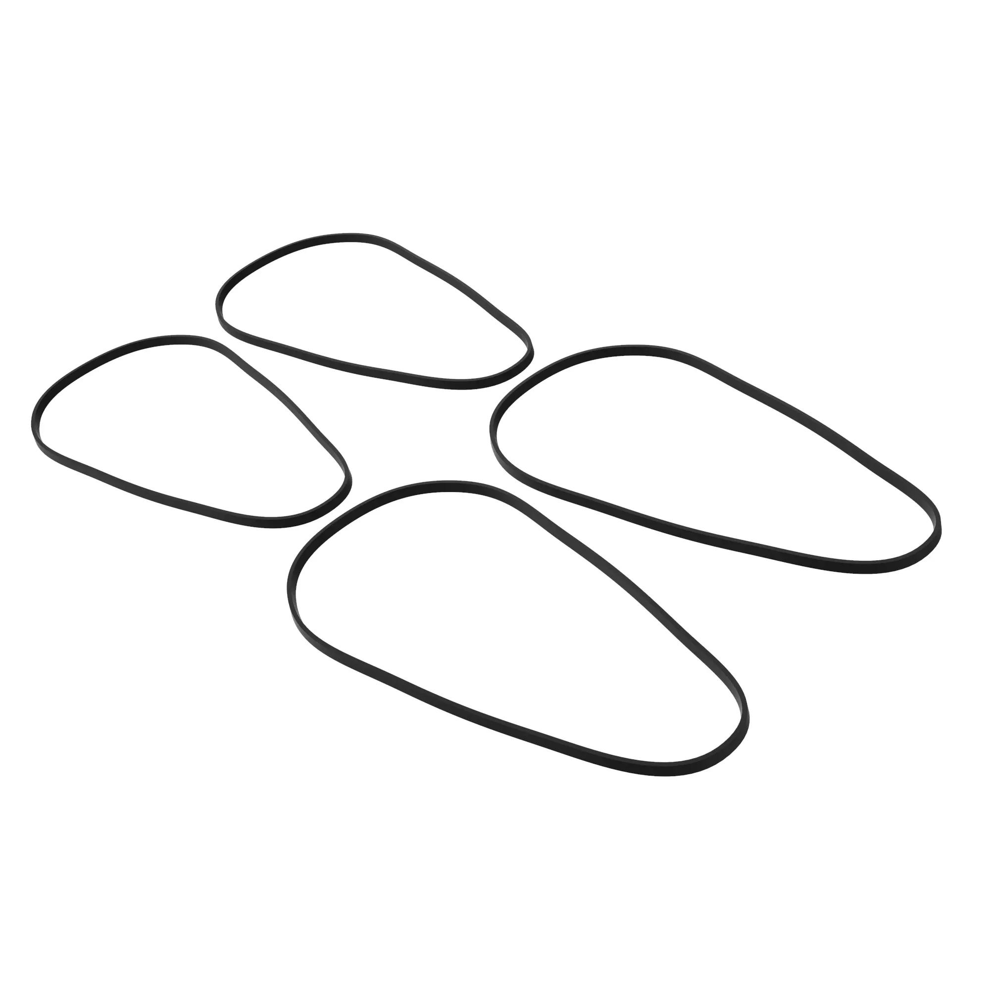 John Deere Belt Set, Effective Length 2692.4 mm (106 inch) - AH84633