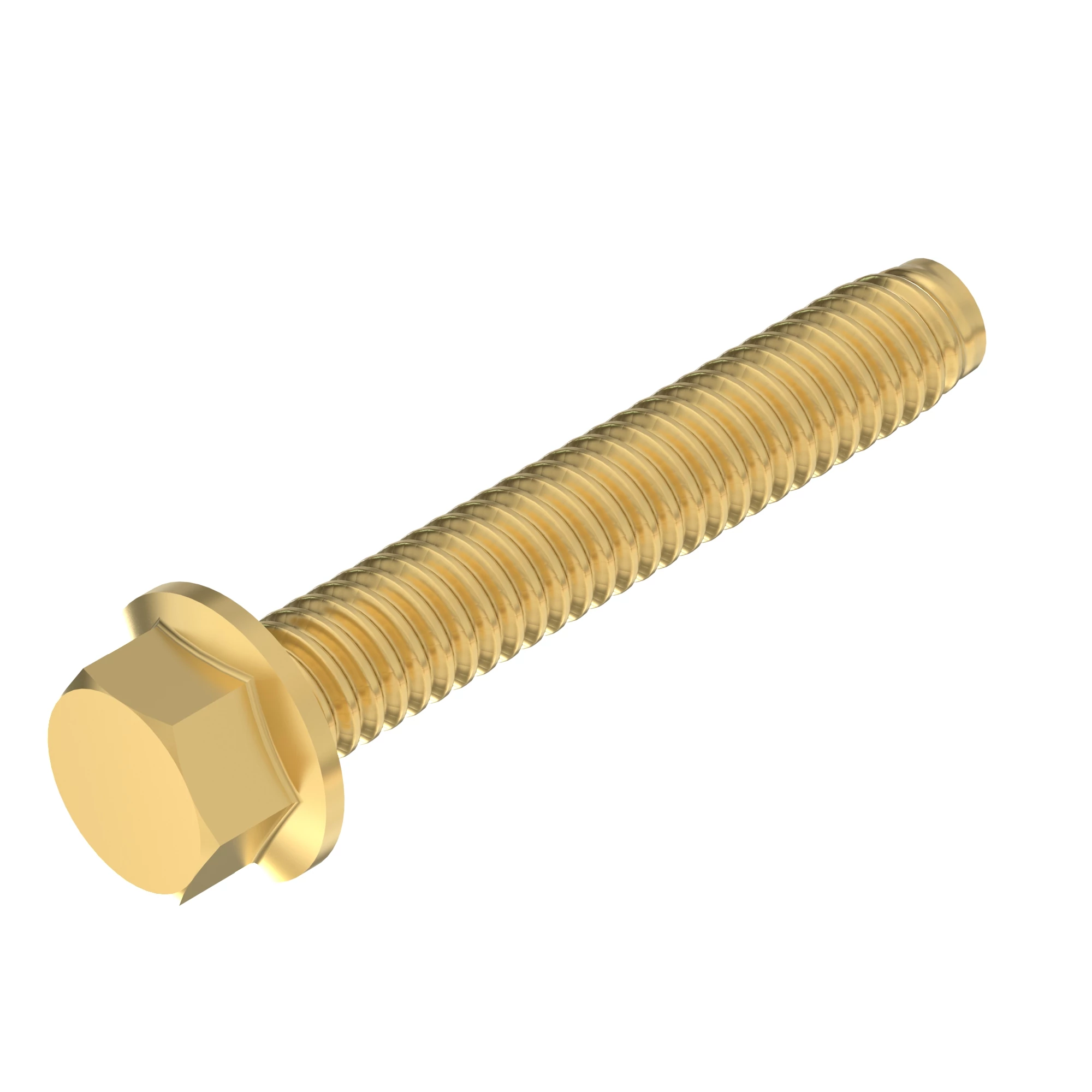 19M7834: Hexagonal Head Flanged Screw, M6 X 45 | Shop.Deere.com