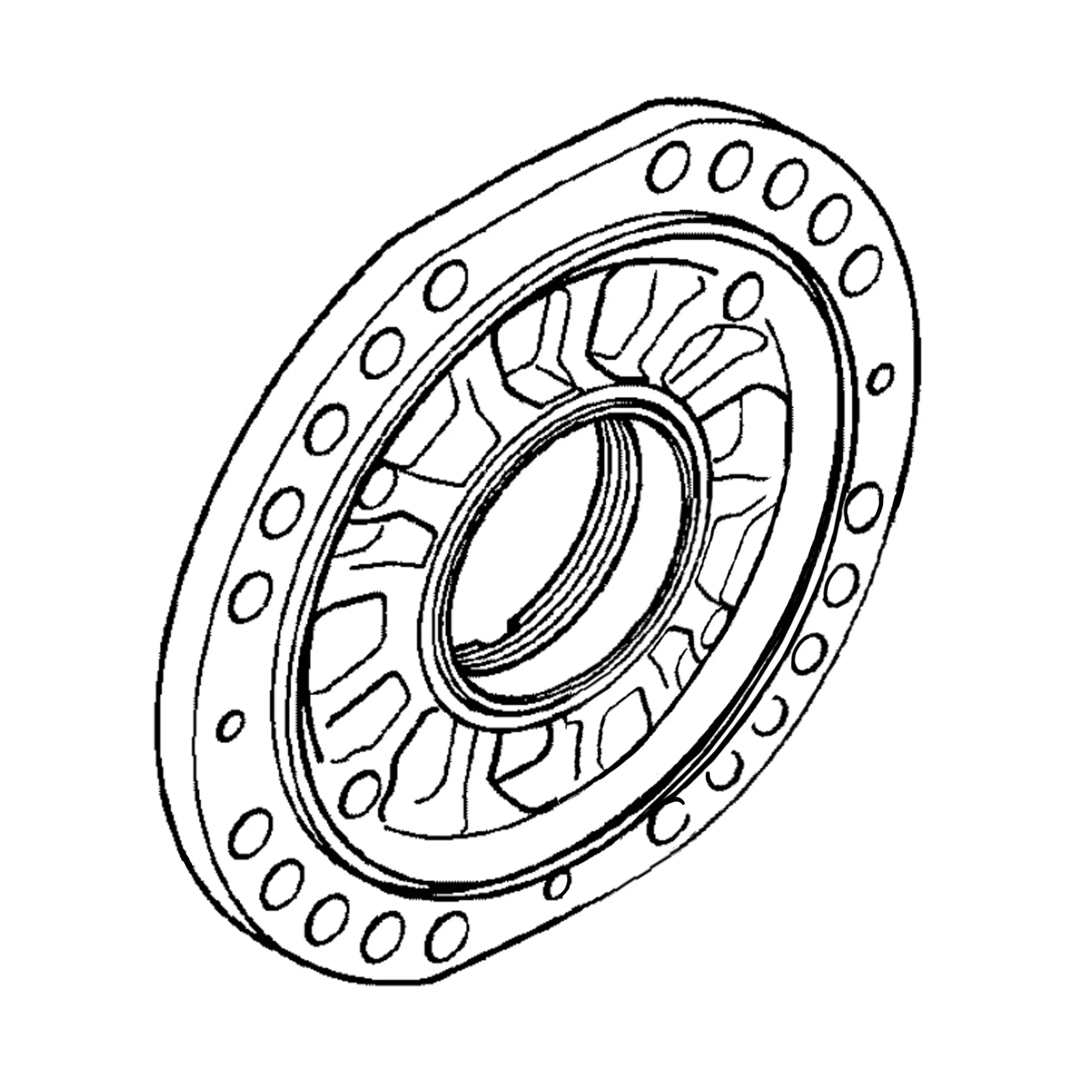 John Deere Differential Flange - F046756