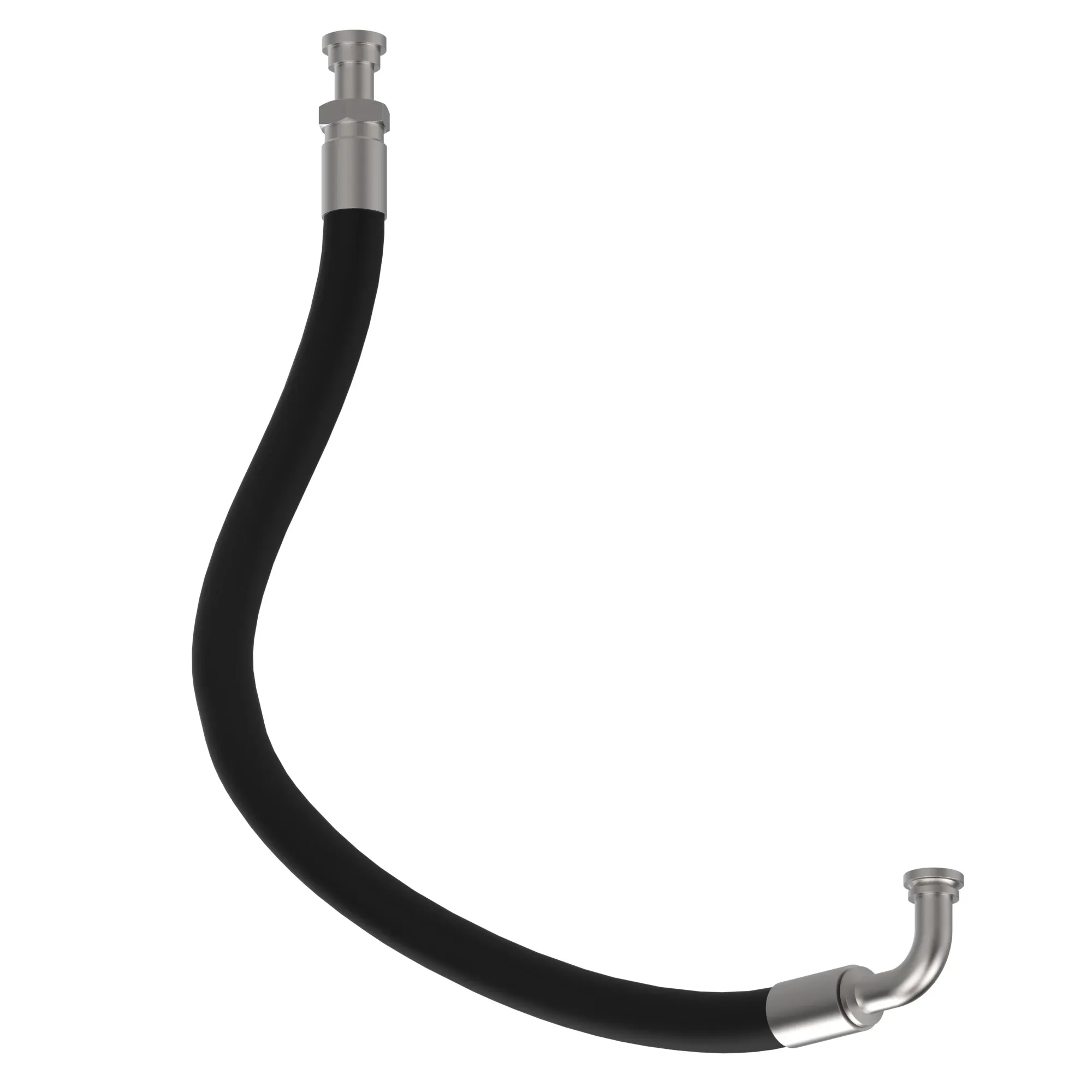 John Deere Ground Drive Pump to Distributor Hydraulic Hose - AXE25970