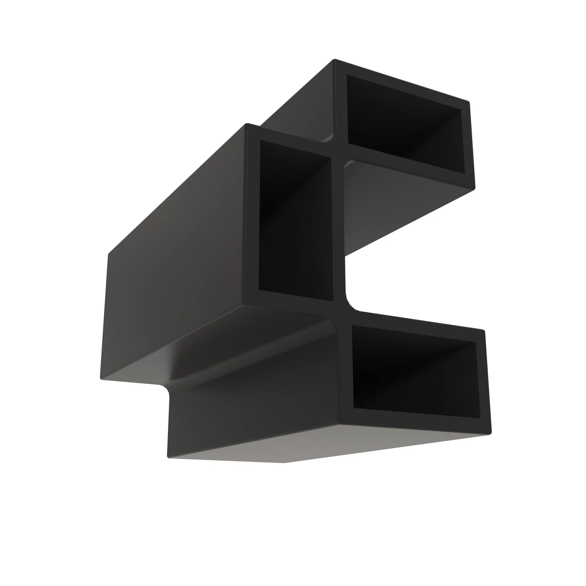 Conn Tyco Faston 3W F Blk Nylon