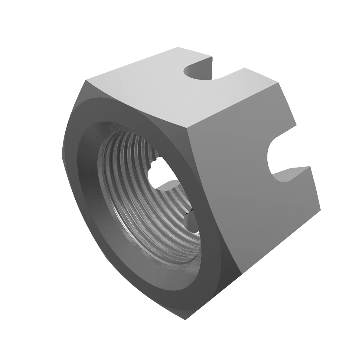 Nut, Hex Slotted