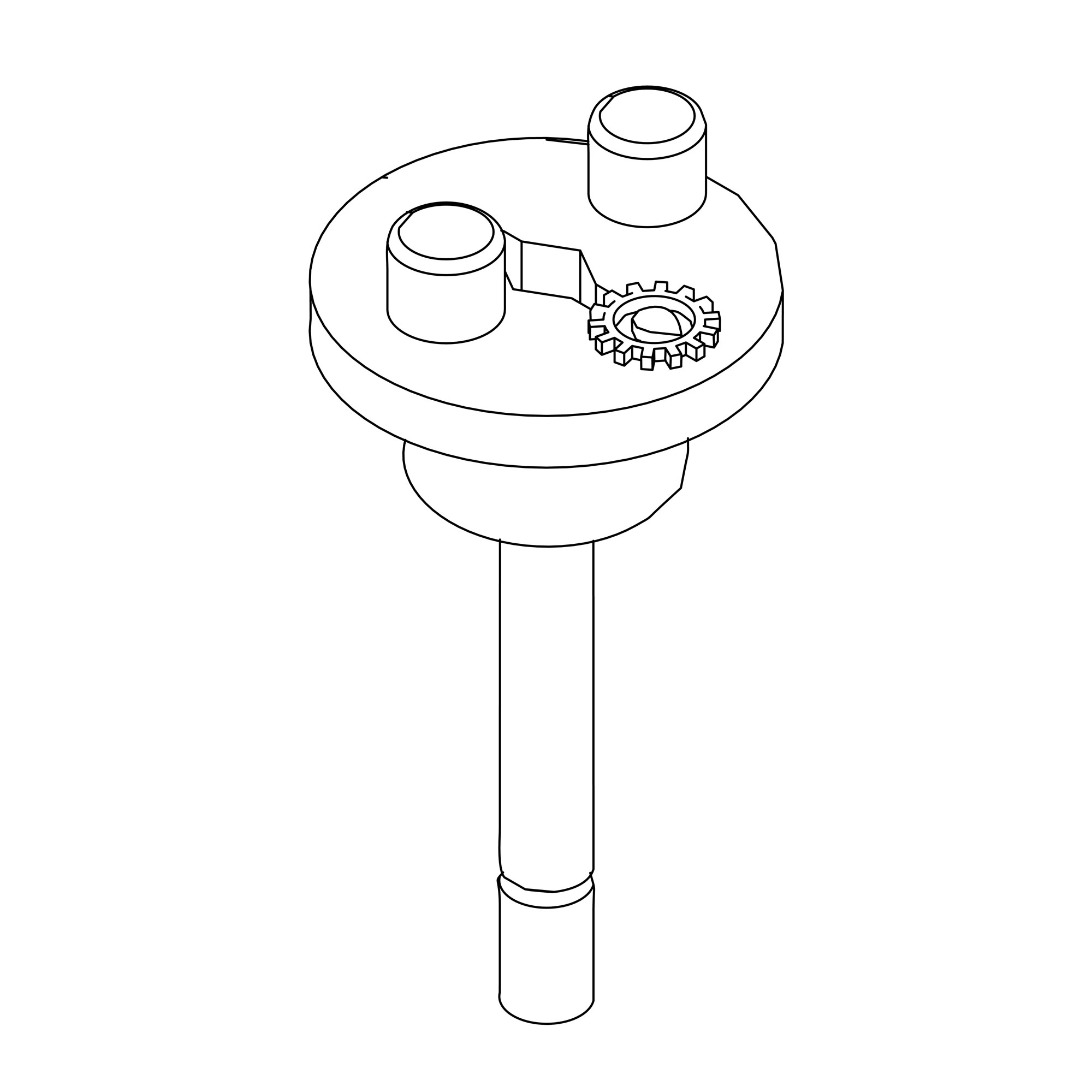 John Deere Differential Dipstick - AM127176