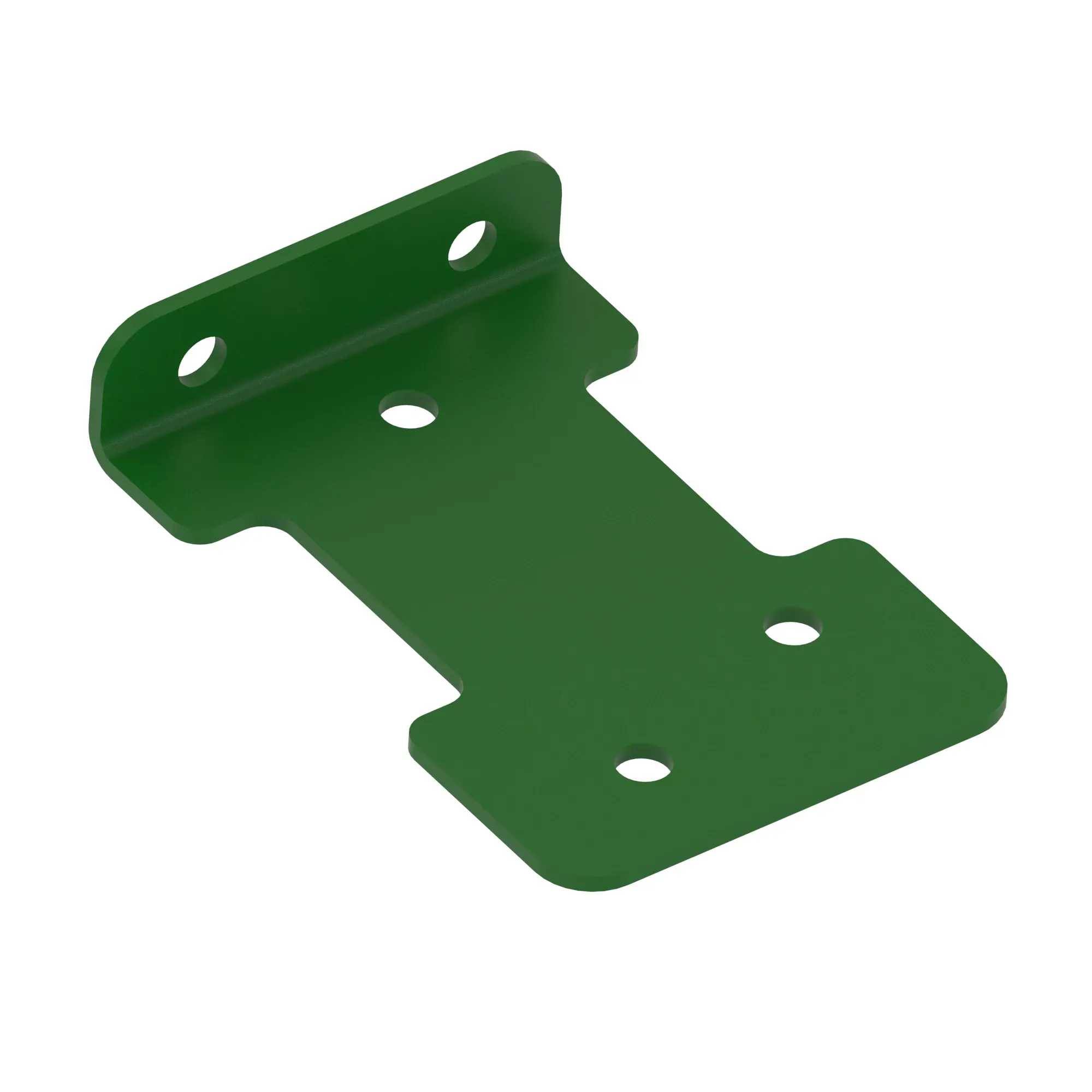 John Deere Steering Supply Hose Plate - HXE73931