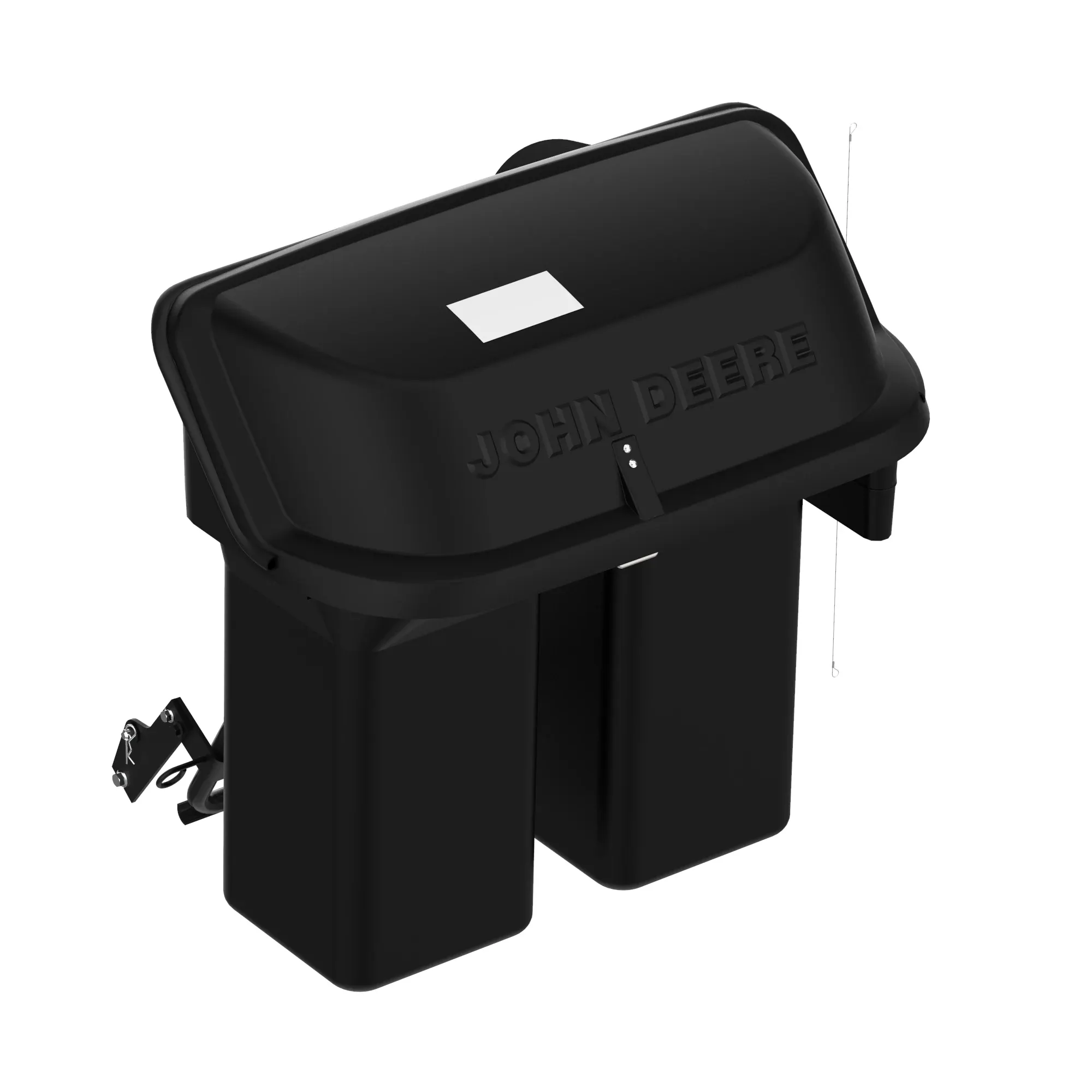 John Deere Material Collection Hopper Attachment, 2 Bag, 7 Bushel - BM20456