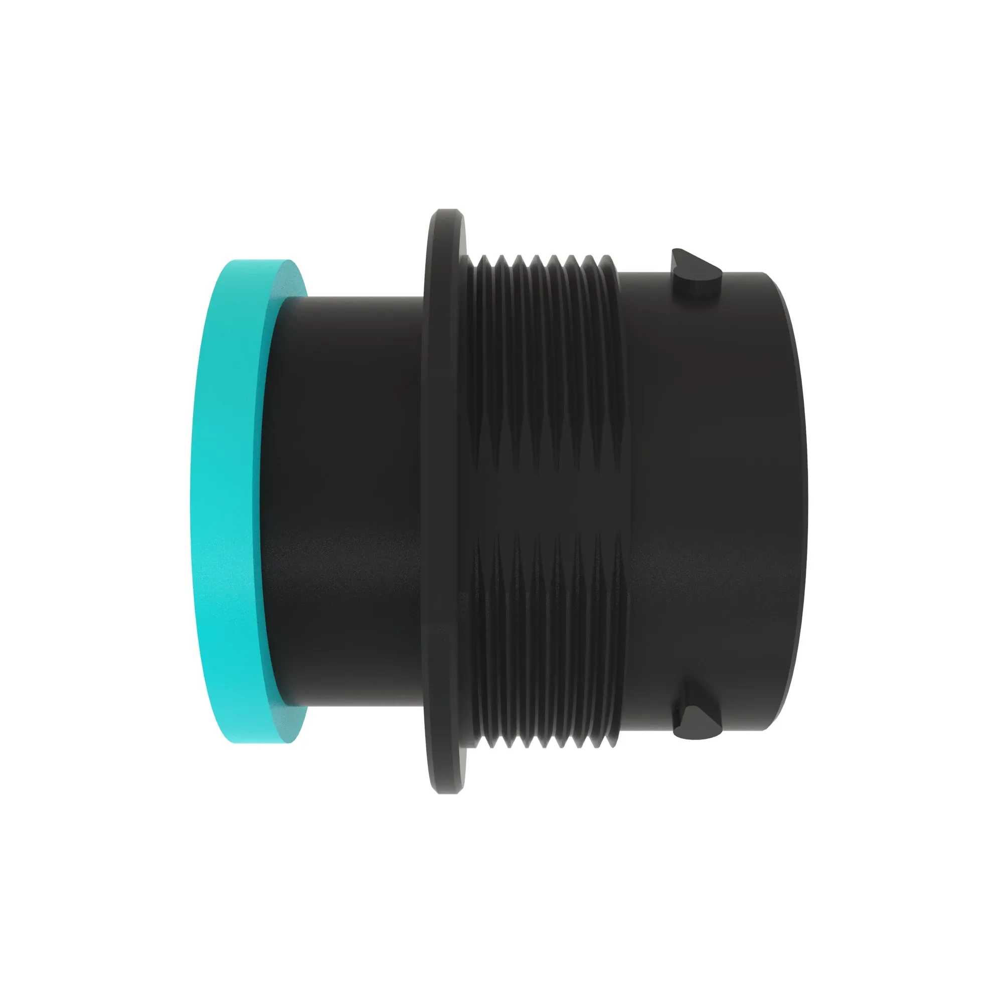 CONN DEUTSCH HDP20 18W M S BLK PLST