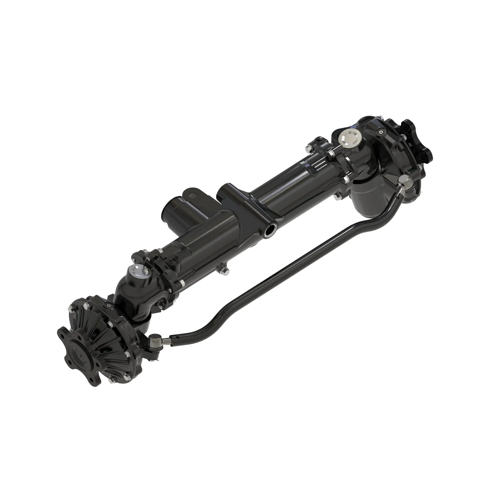 AXLE, FRONT AXLE, MFWD