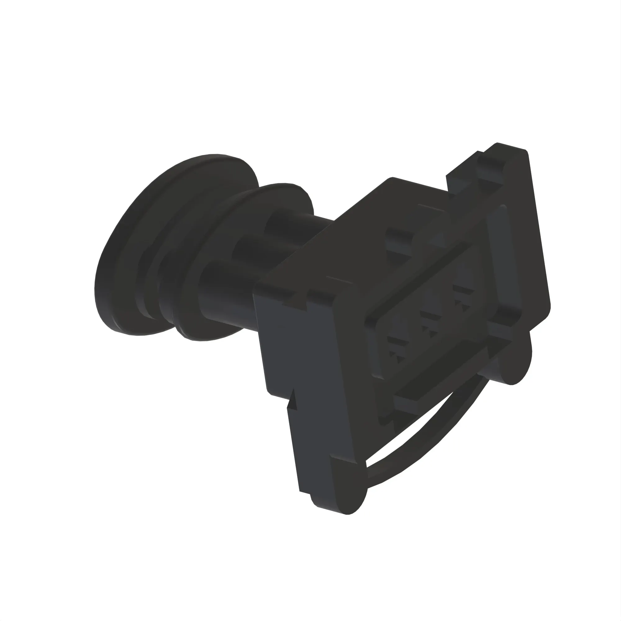 Conn Delphi 3W Fs Blk Plstc