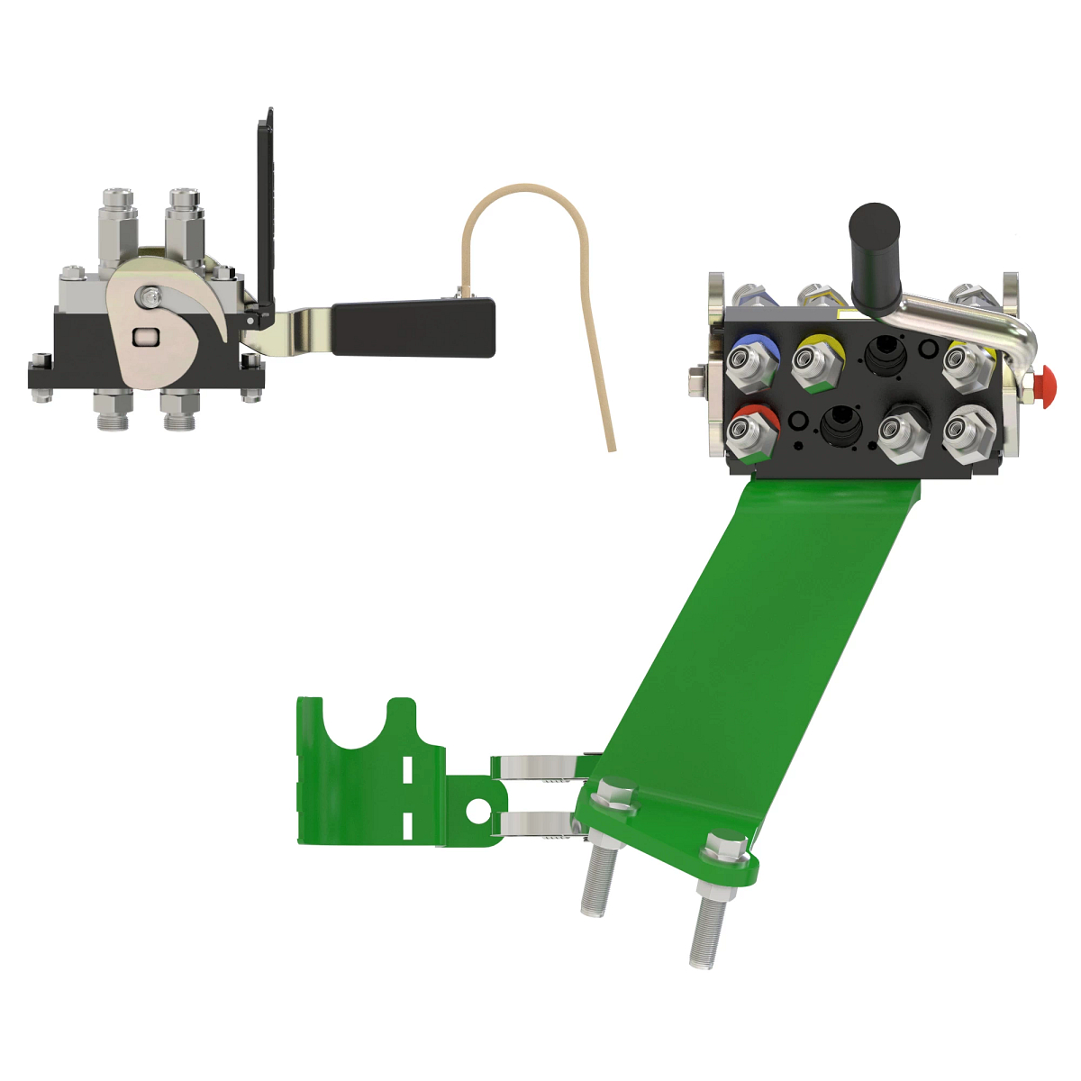 BW16402: 3-Function Single-Point Hydraulic Quick-Connect Multi-Coupler Attachment