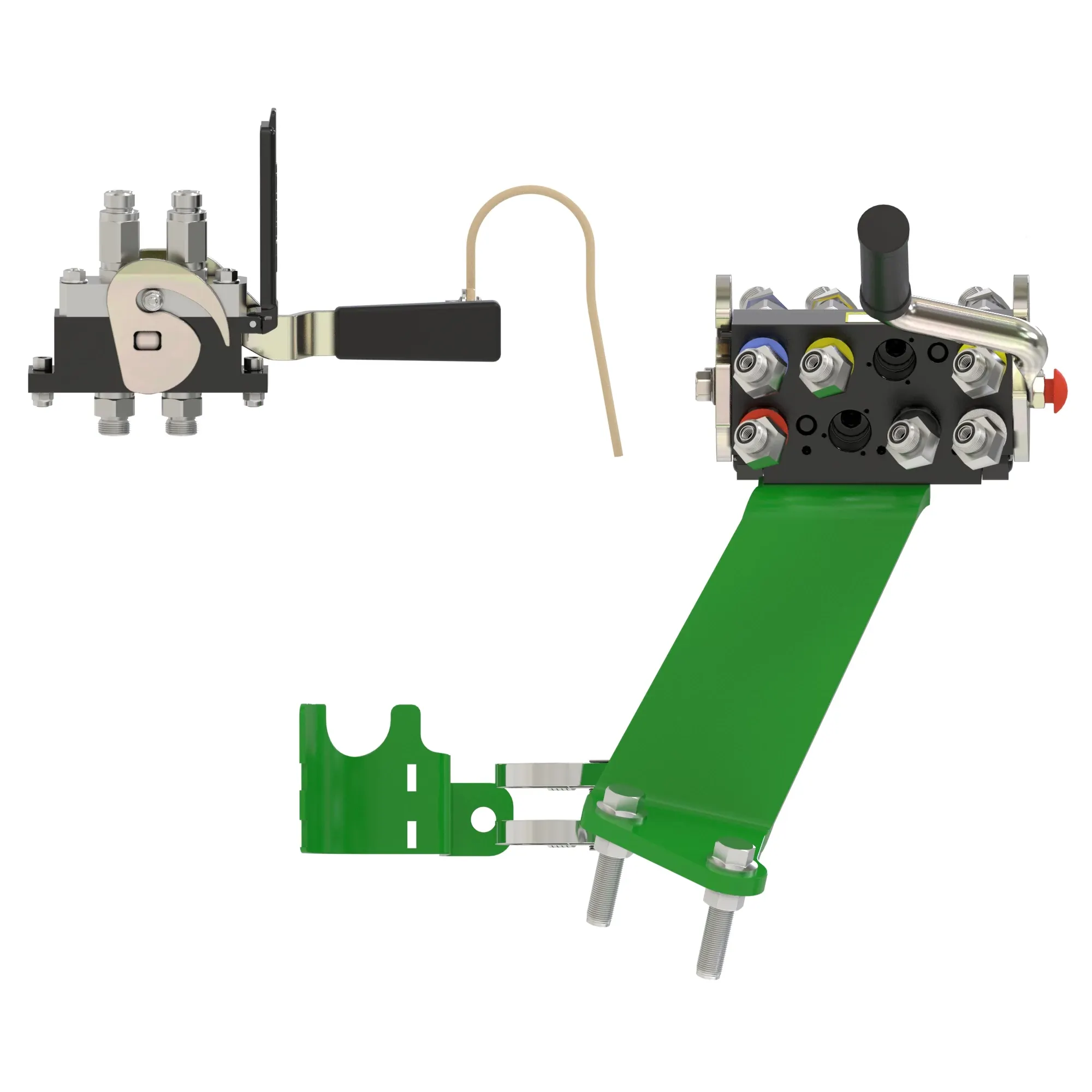 BW16402: 3-Function Single-Point Hydraulic Quick-Connect Multi-Coupler Attachment