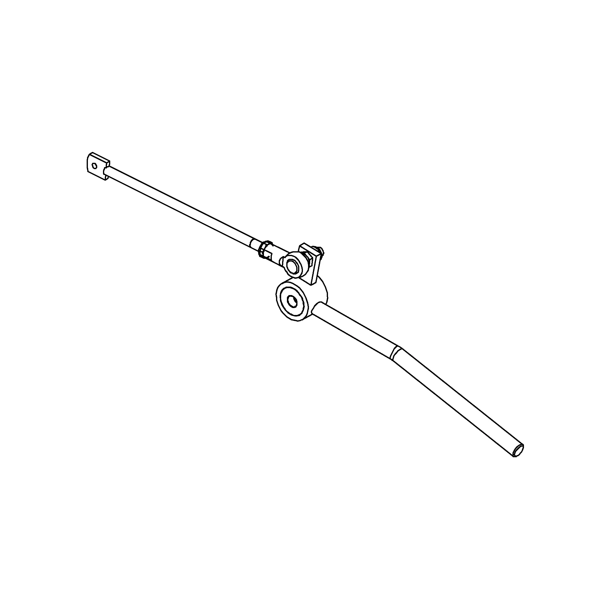 John Deere Aux Lever Right side - AT211121