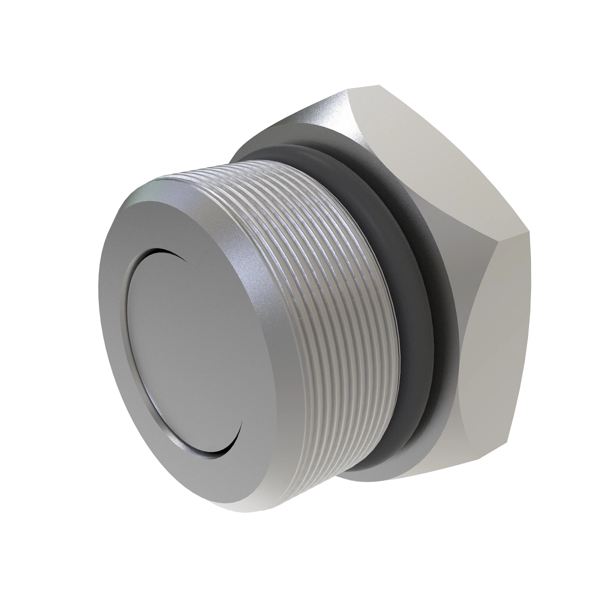 John Deere Magnetic Drain Plug with O-Ring - DZ114770