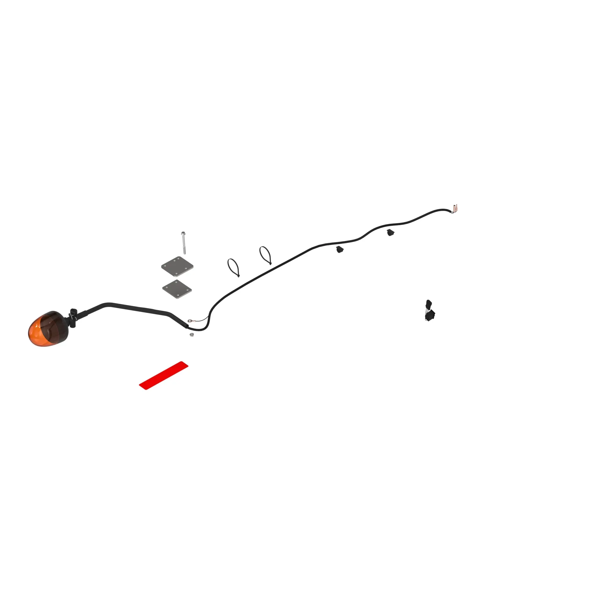 WARNING LIGHT KIT, REVOLVING BEACON