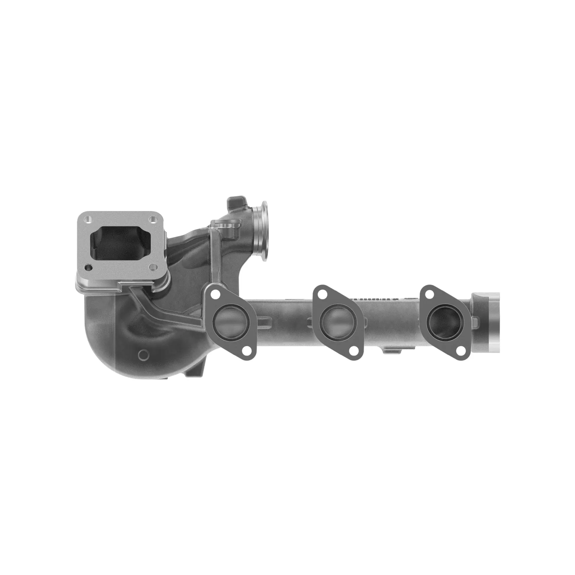 EXHAUST MANIFOLD, REAR, INSULATED,