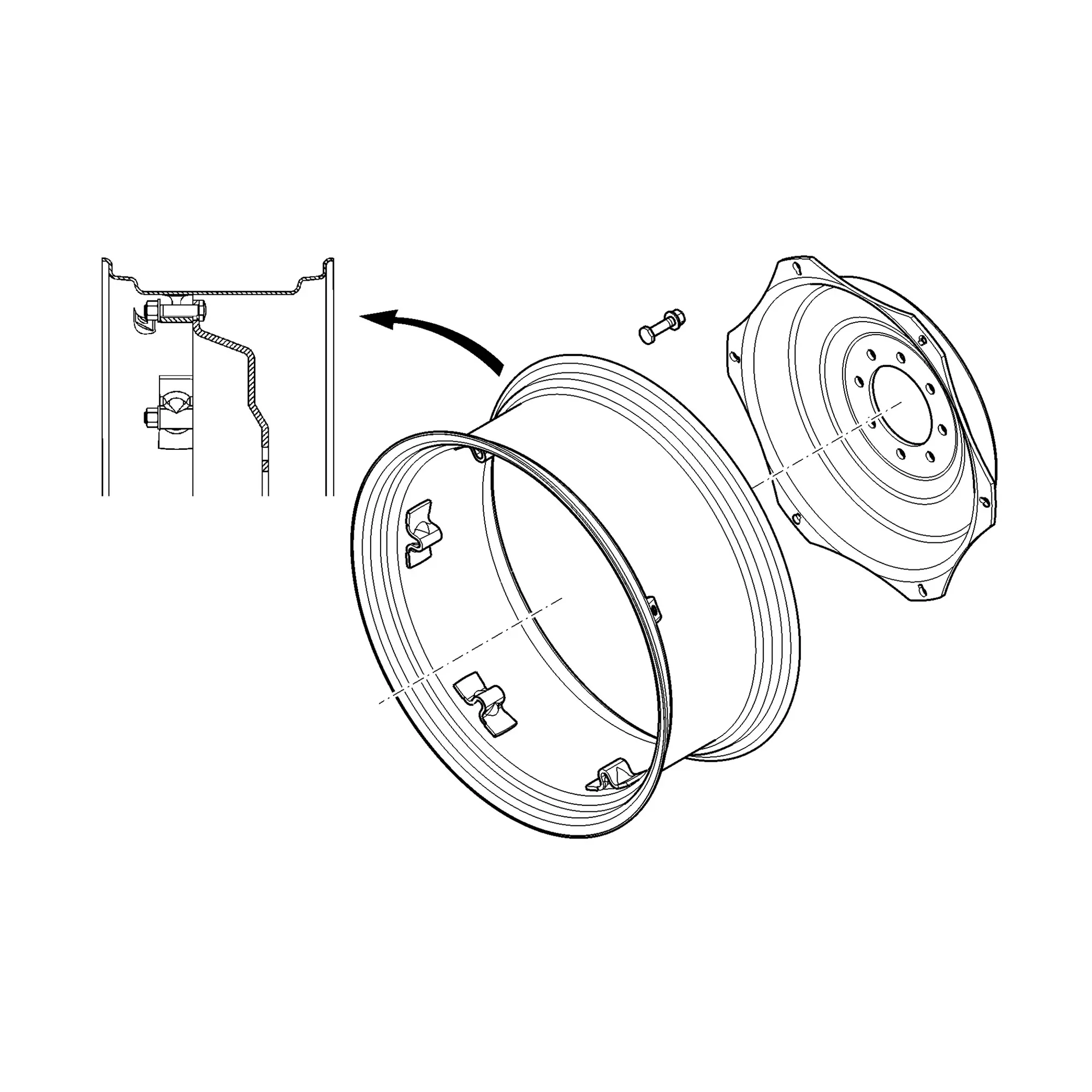 John Deere Rim and Wheel Center - ER491657