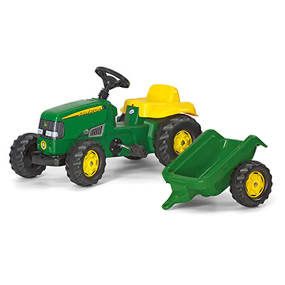 "John Deere Kid Pedal Tractor With Trailer"