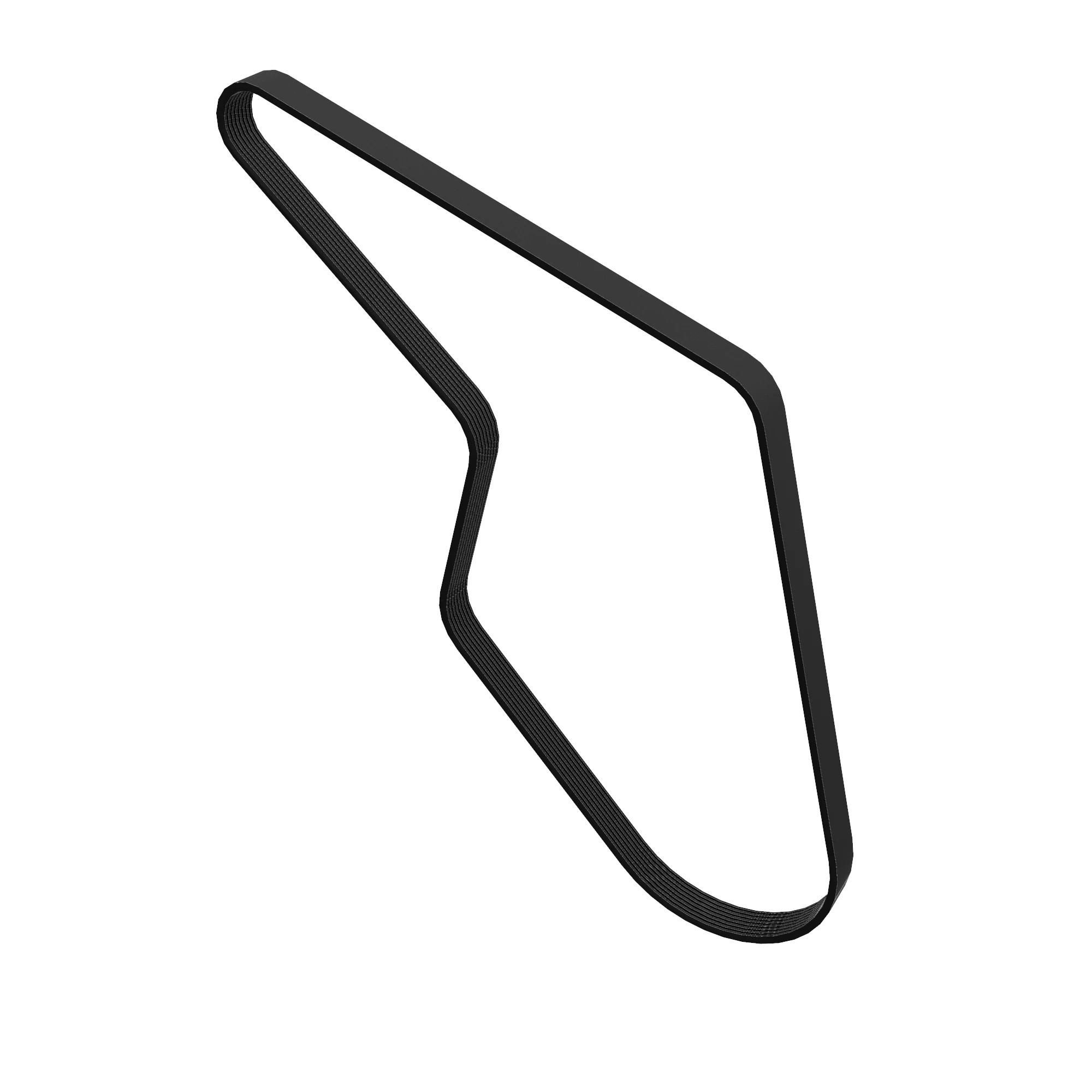 John Deere Engine Fan Drive V-Belt, Effective Length 1620 mm (63.8 inch) - T428863